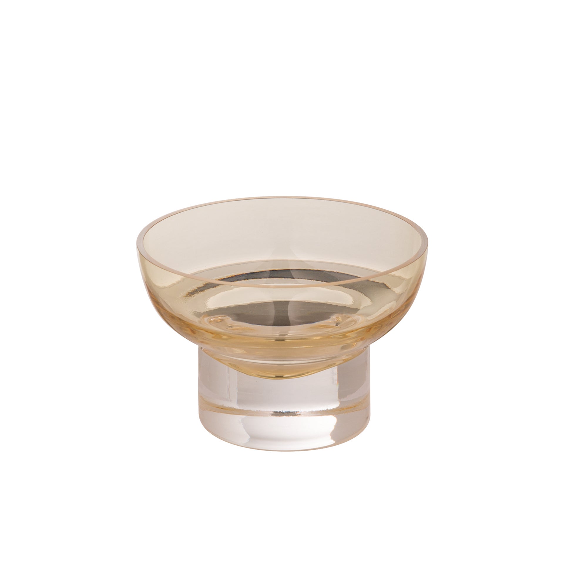 JULIA Teelichthalter transparent