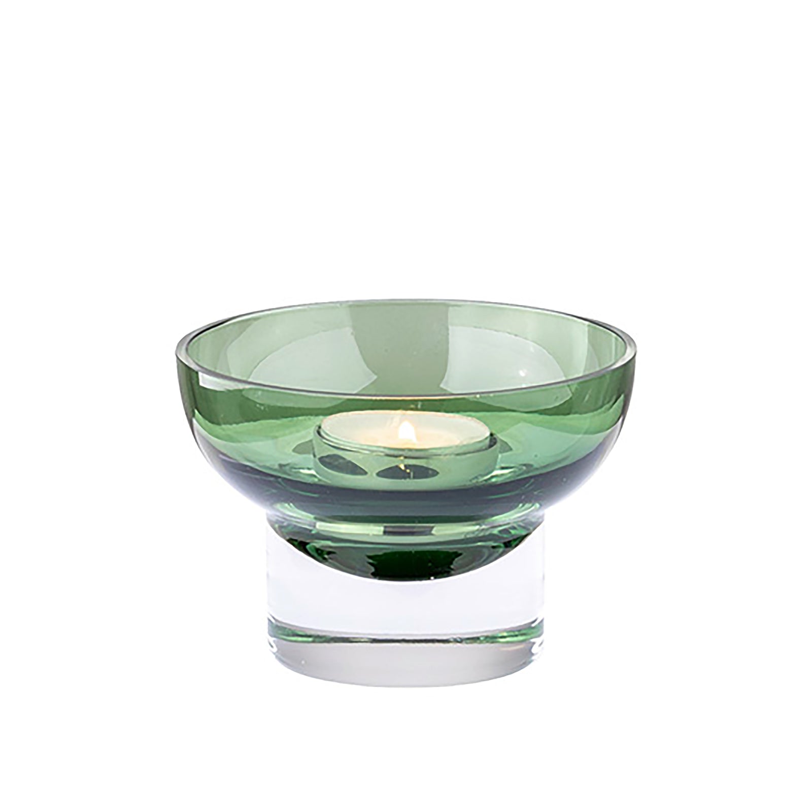 JULIA Teelichthalter transparent