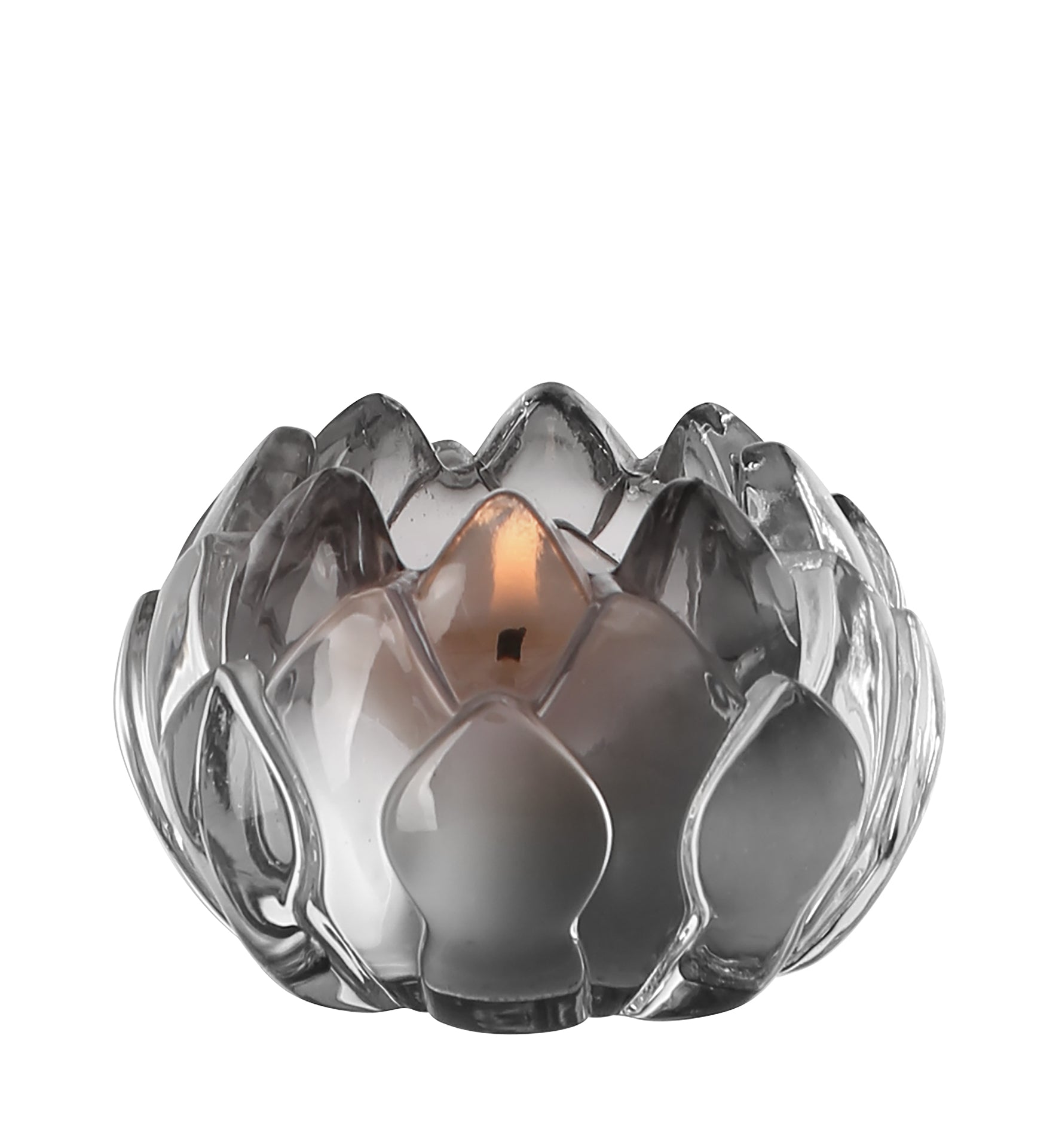 LOTTA Teelichthalter grau