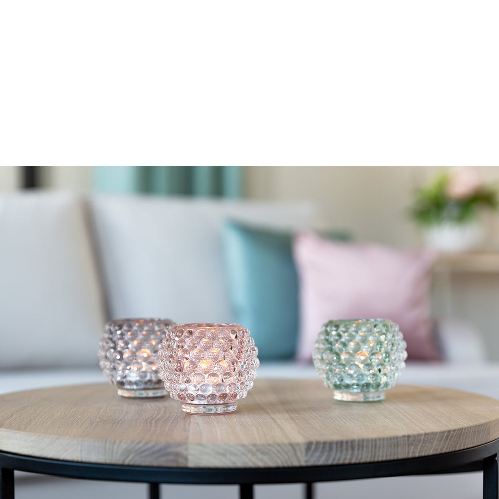 DOTS Teelichthalter rose