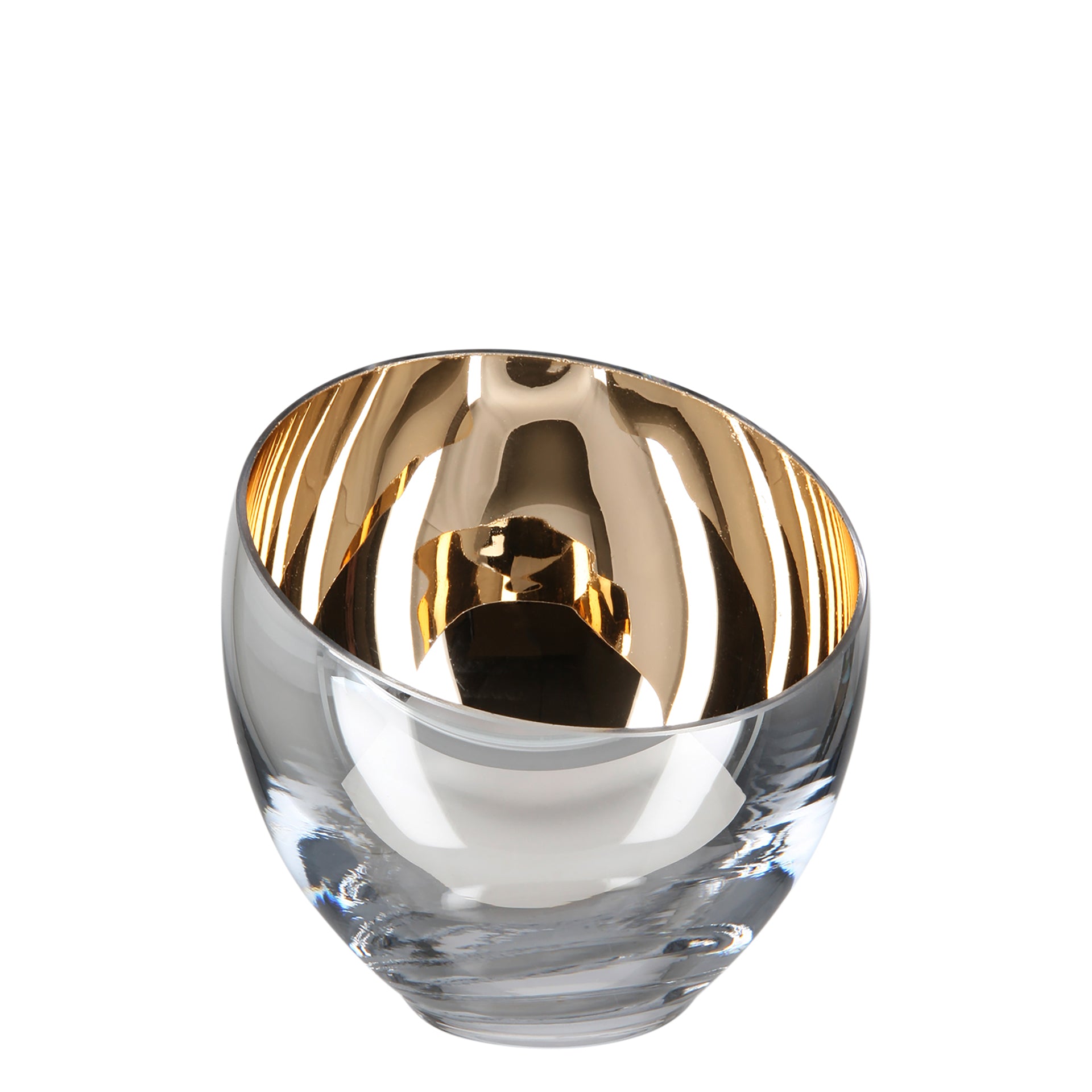 CANDY Teelichthalter champagner