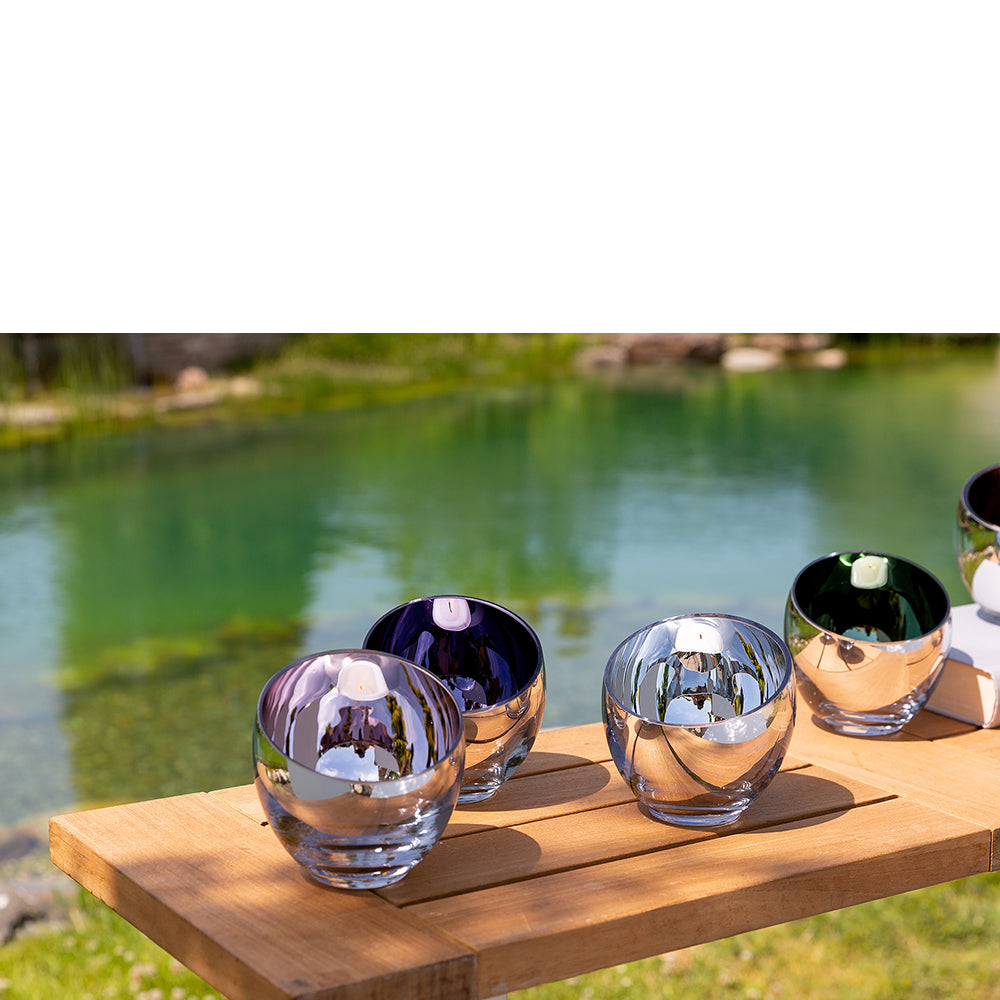 CANDY Teelichthalter puder