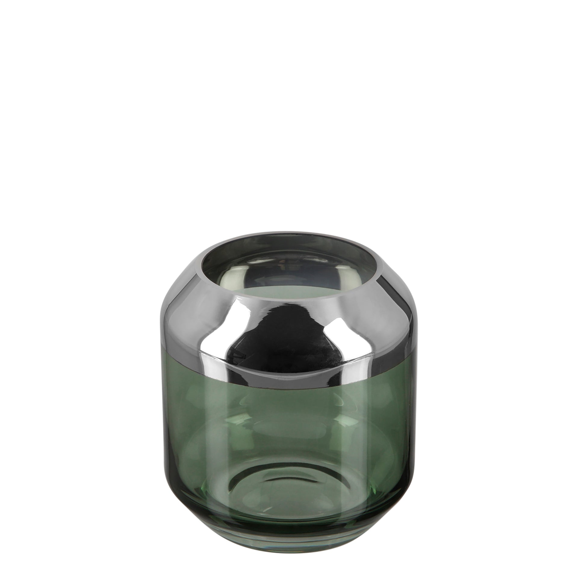 SMILLA Vase silberfarben