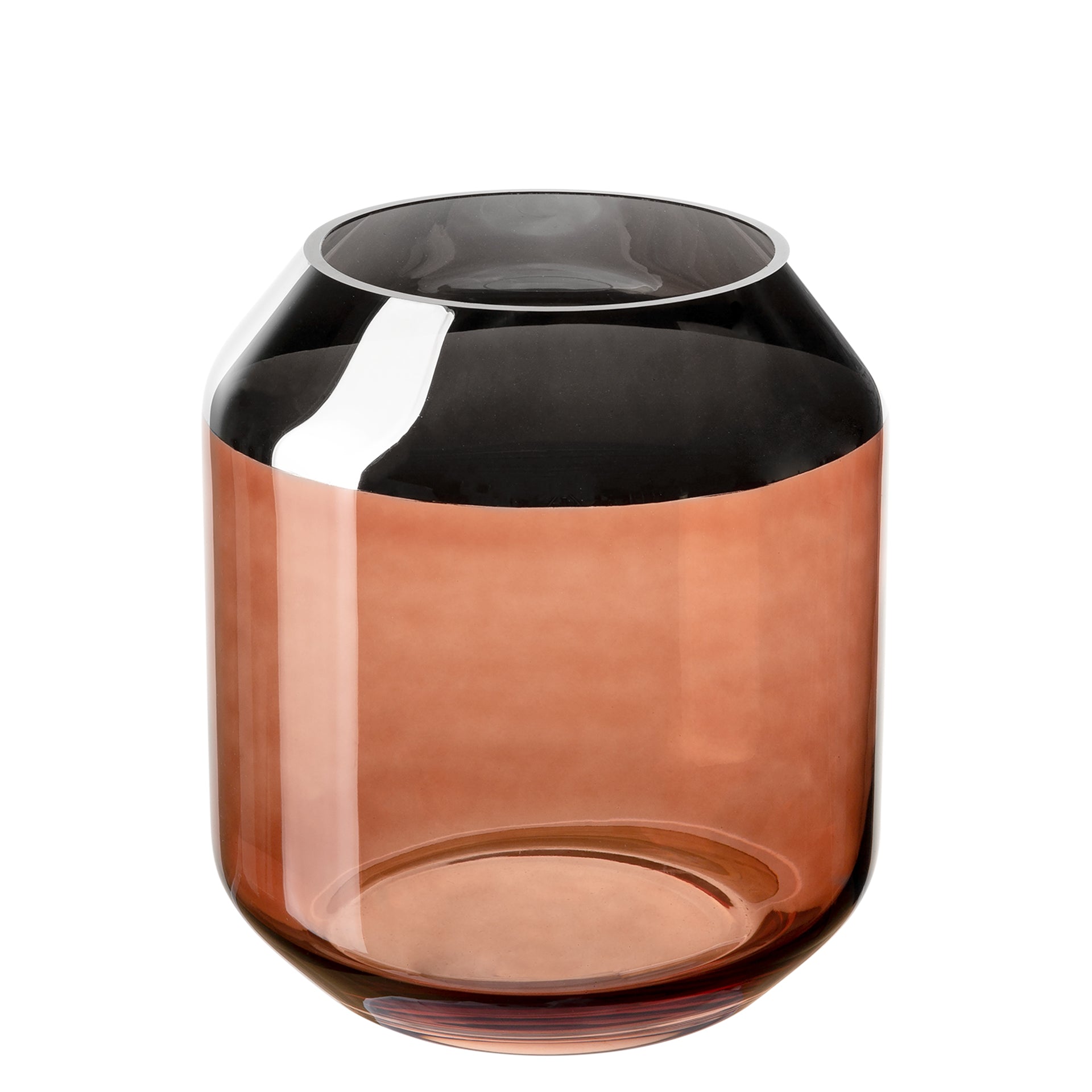 SMILLA Vase silberfarben