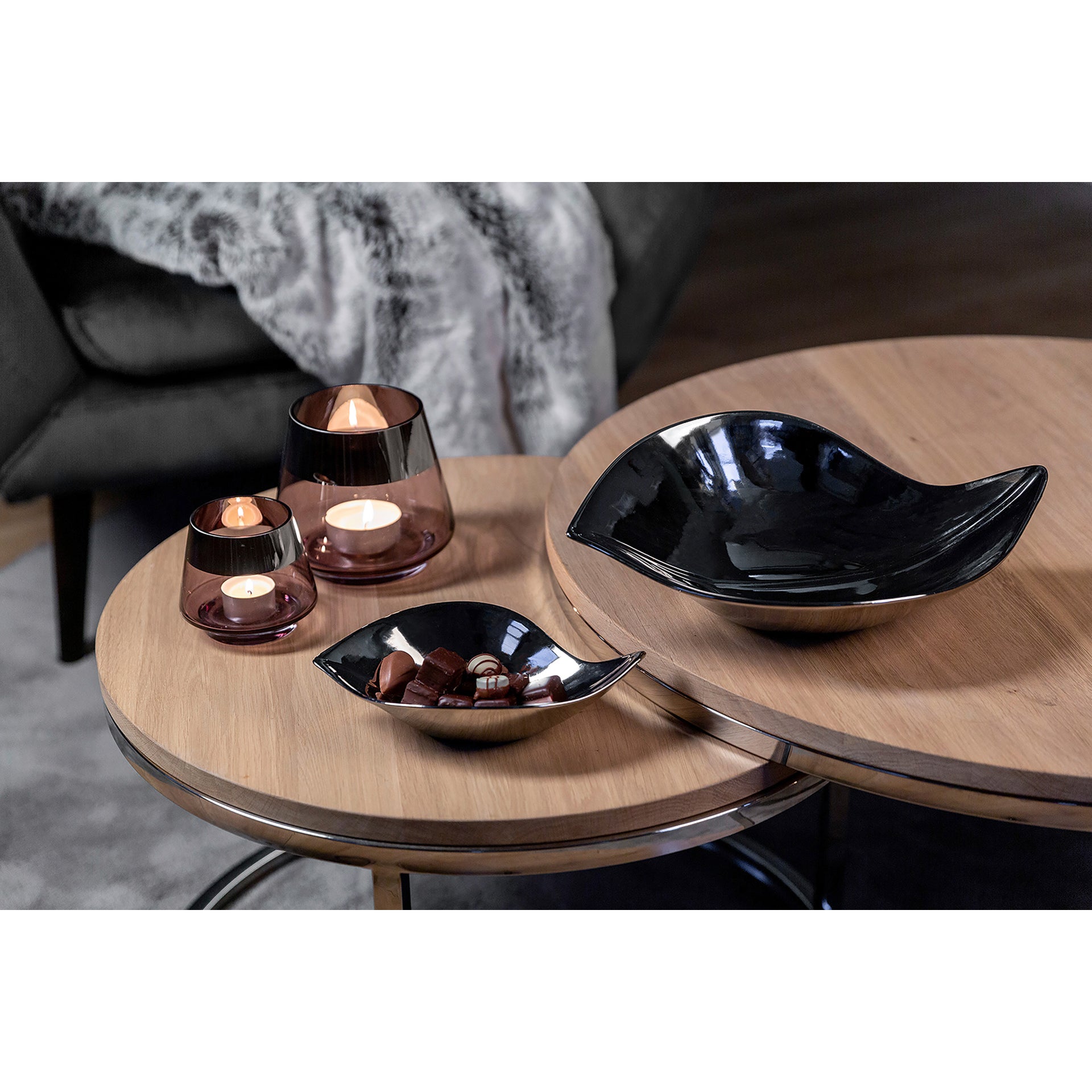 JONA Teelichthalter sand