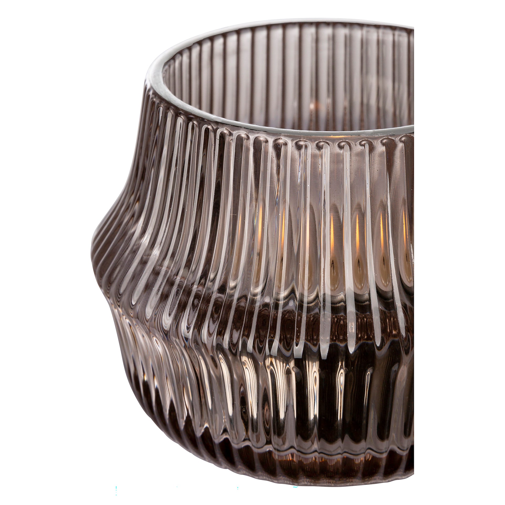 FREYA Teelichthalter coffee