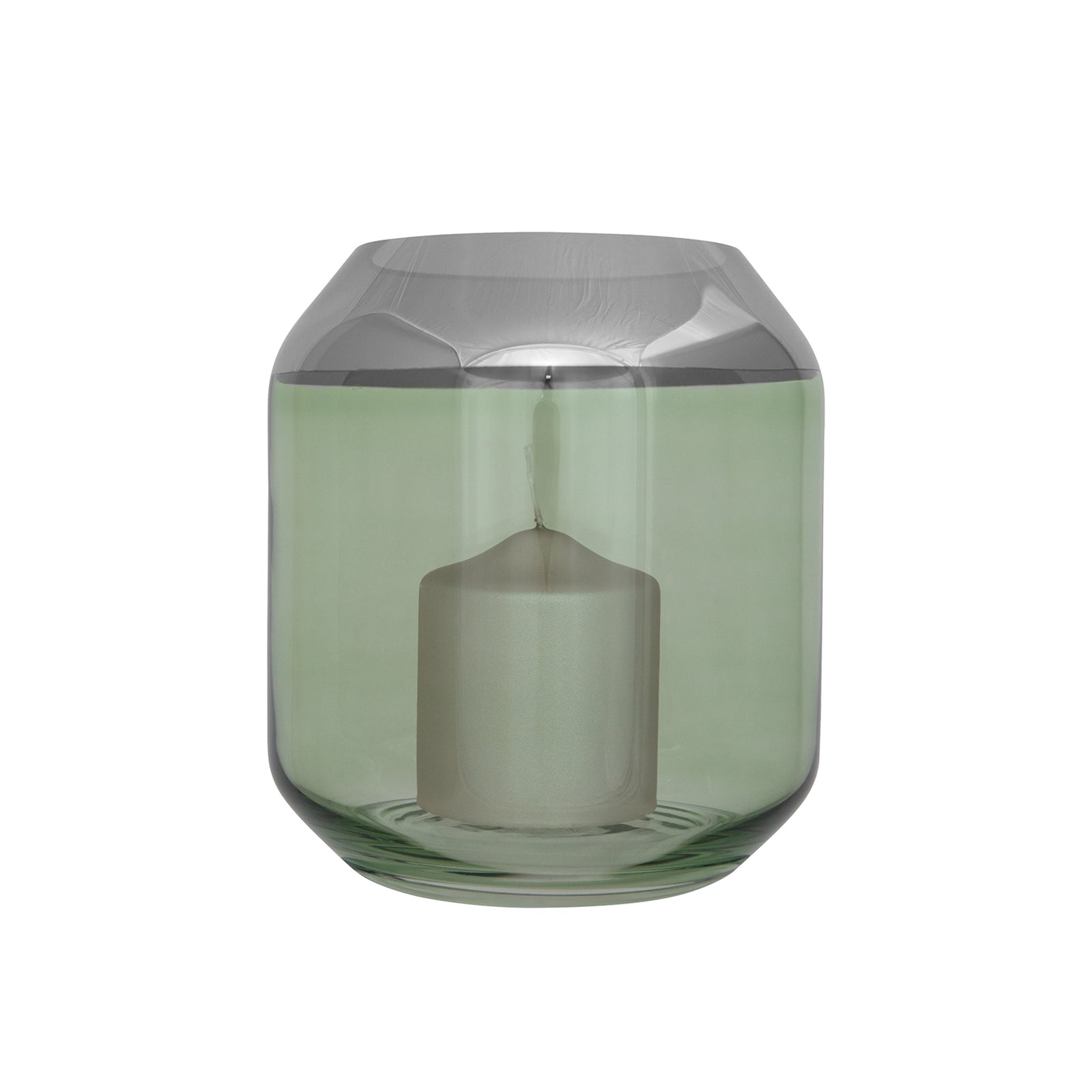 SMILLA Vase silberfarben