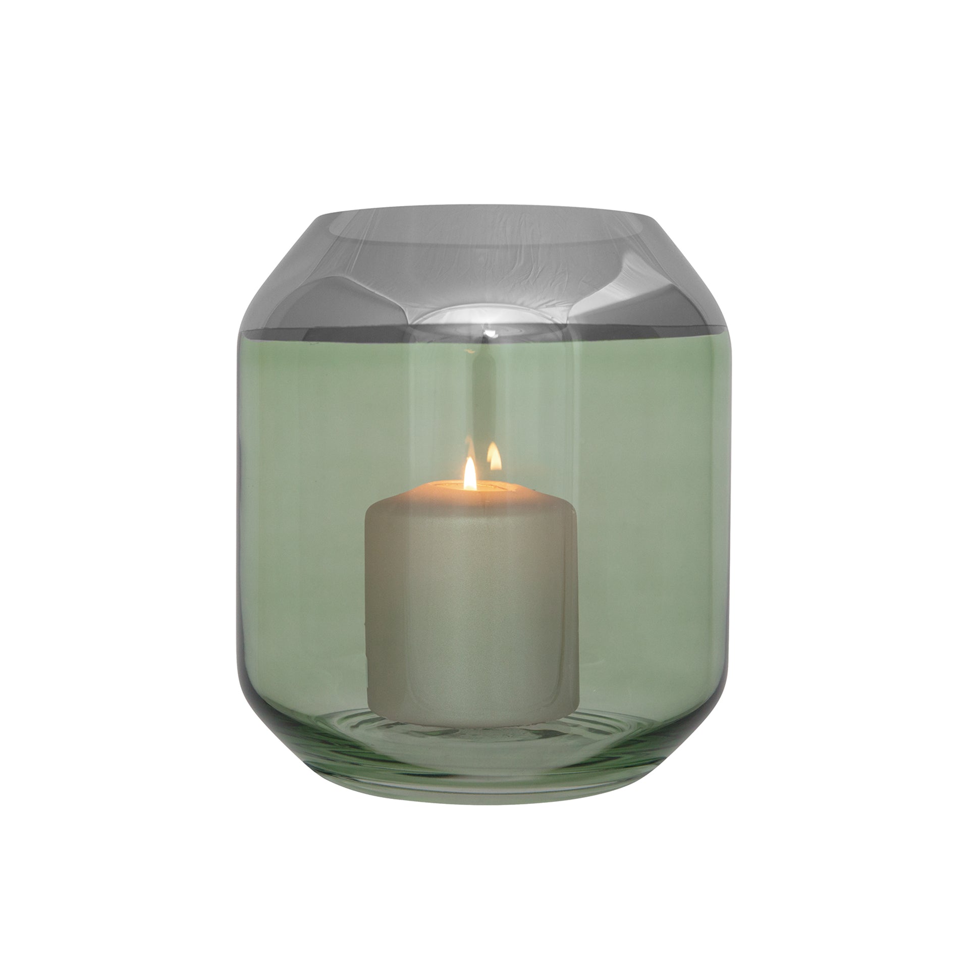 SMILLA Vase silberfarben