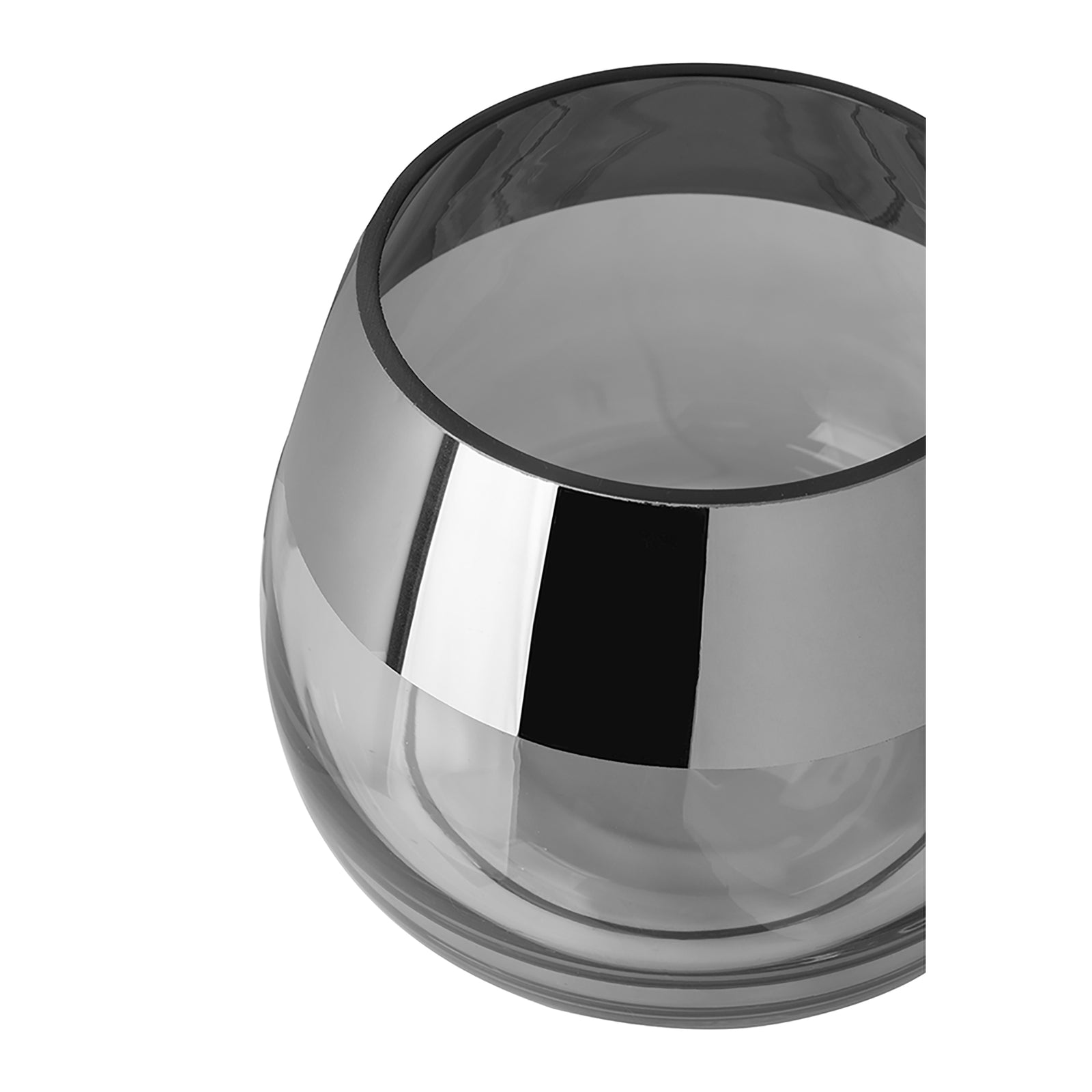 BELLA Teelichthalter silberfarben