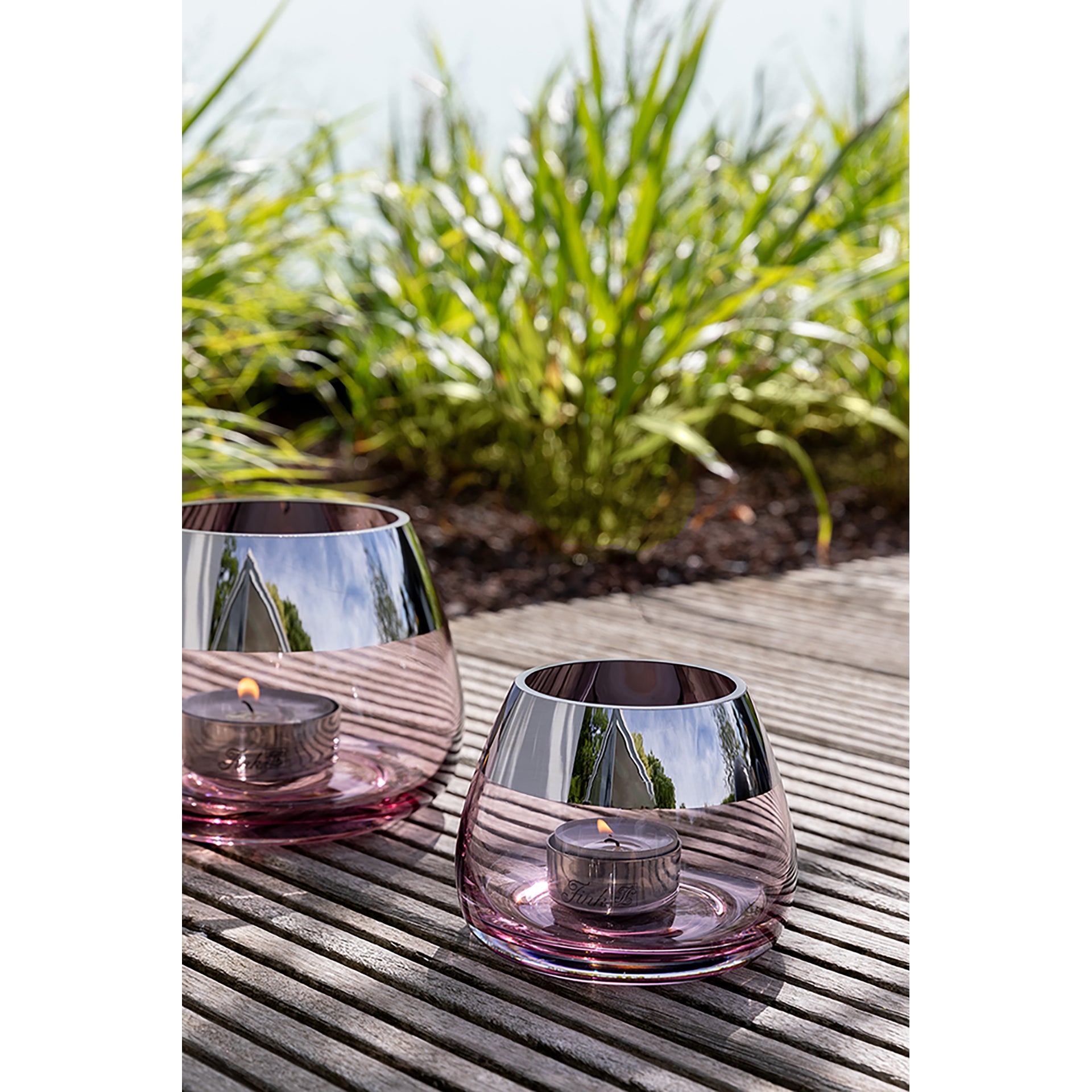 BELLA Teelichthalter rose