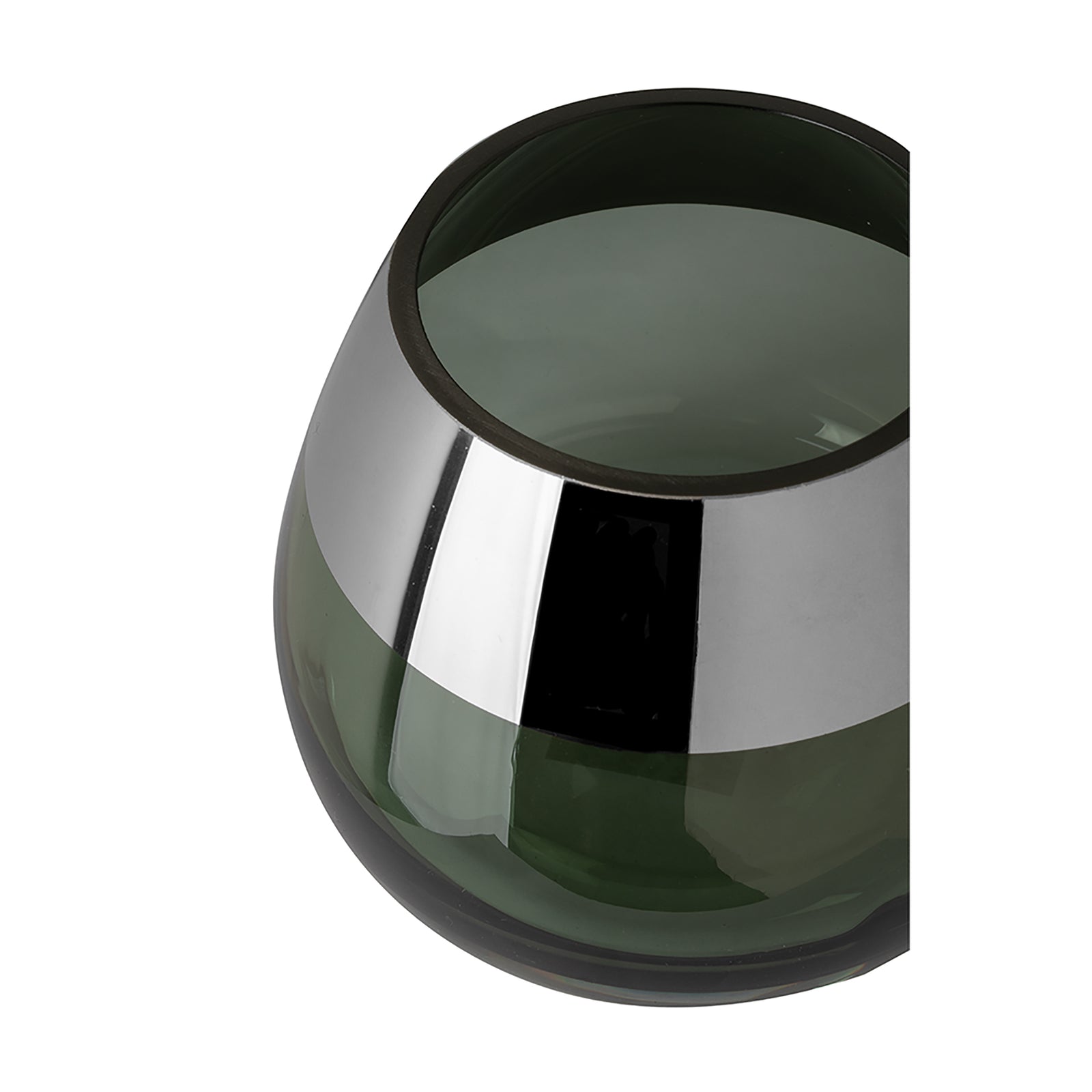 BELLA Teelichthalter silberfarben