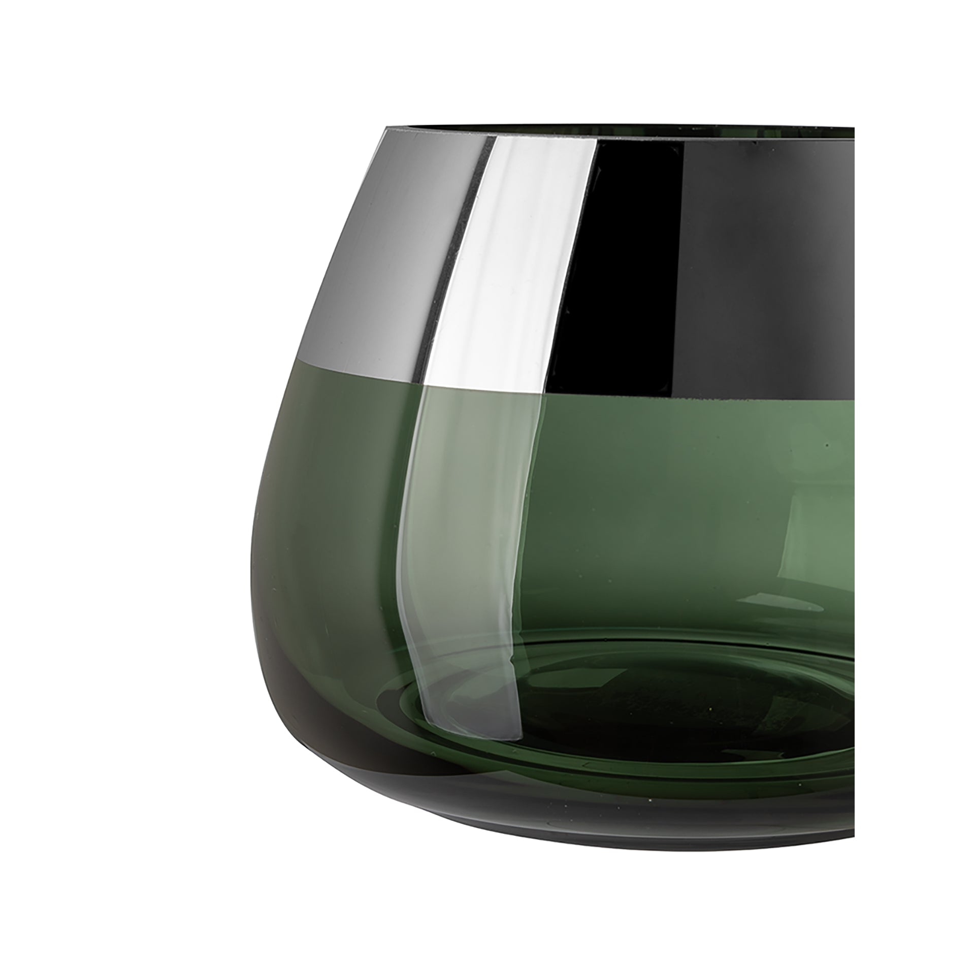 BELLA Teelichthalter silberfarben