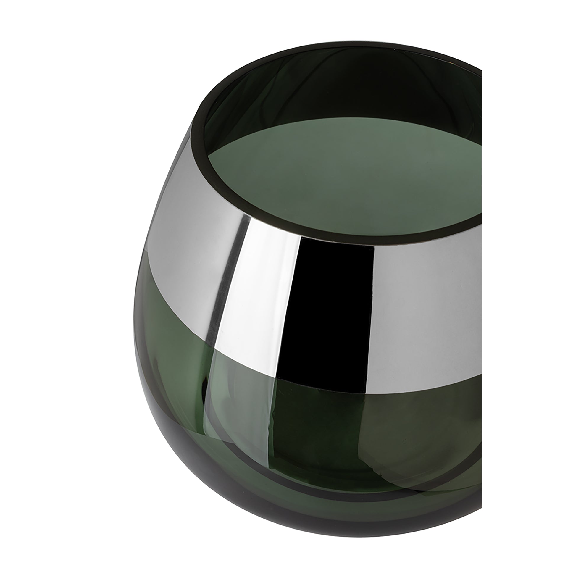 BELLA Teelichthalter silberfarben