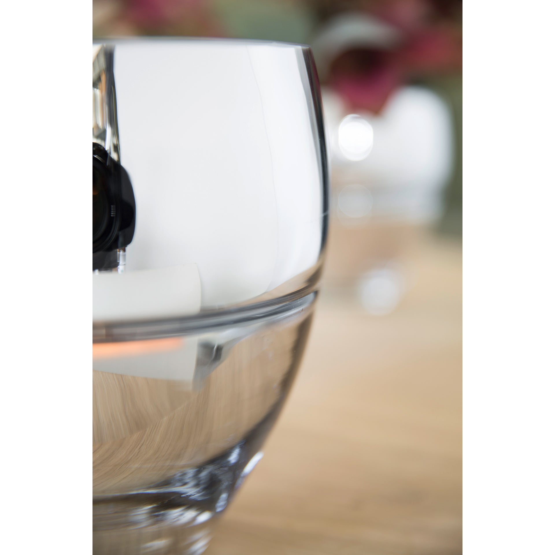 RILA Vase silberfarben