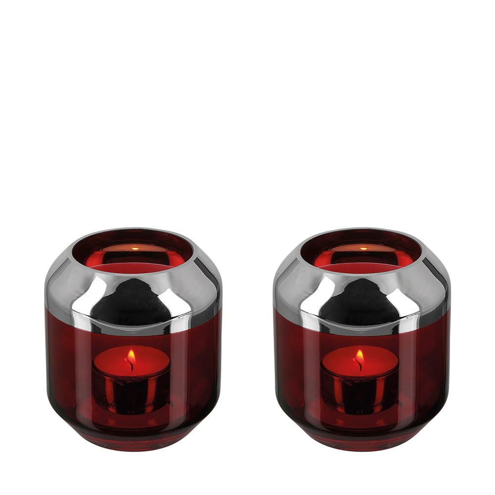 SMILLA Vase silberfarben