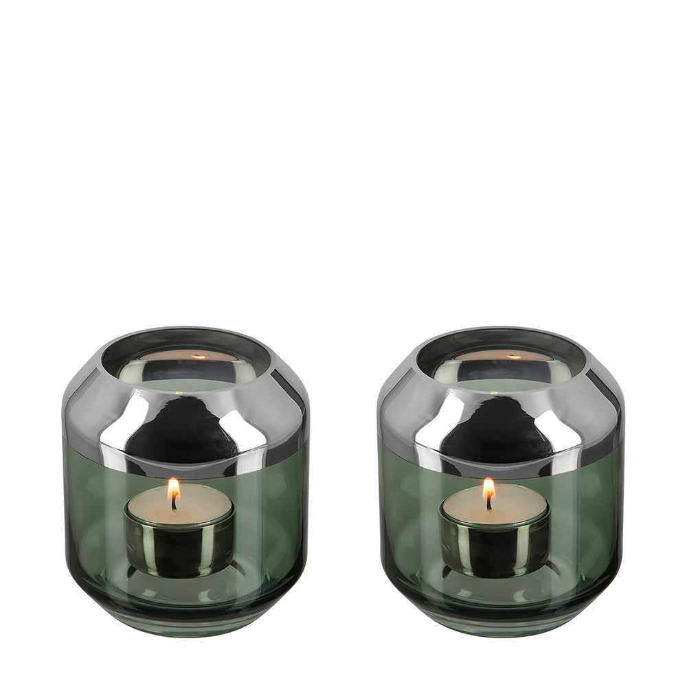 SMILLA Vase silberfarben