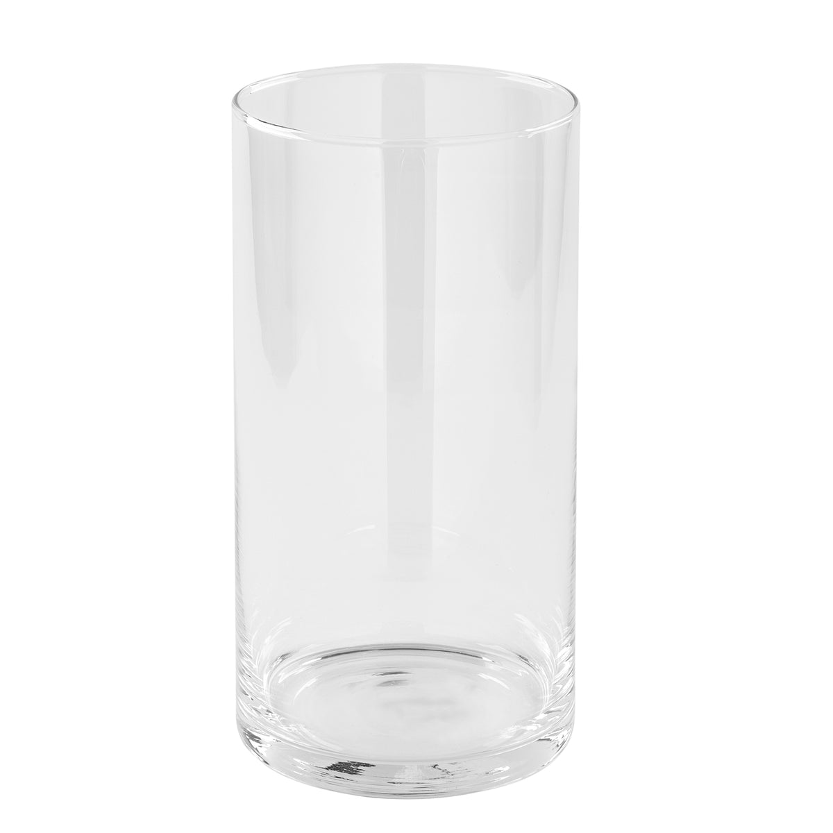GLASZYLINDER Glaszylinder mit Boden transparent