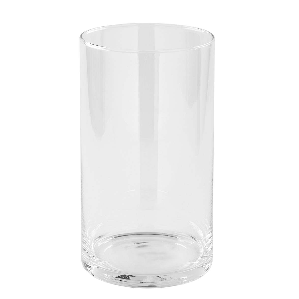 GLASZYLINDER Glaszylinder mit Boden transparent