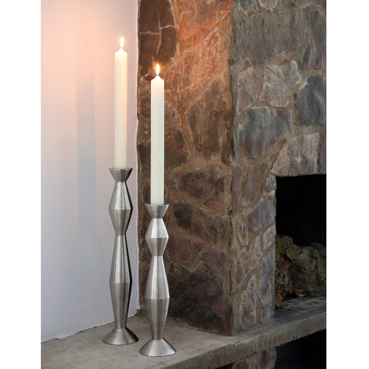 CANDLE getauchte Titankerze creme
