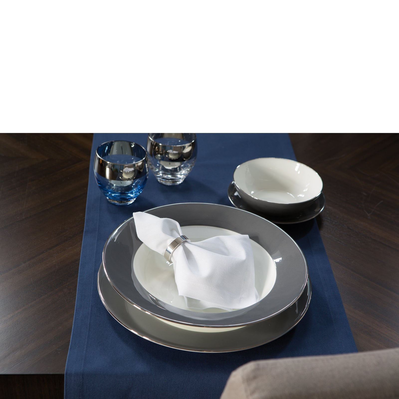 MOMENTS Platzteller grau