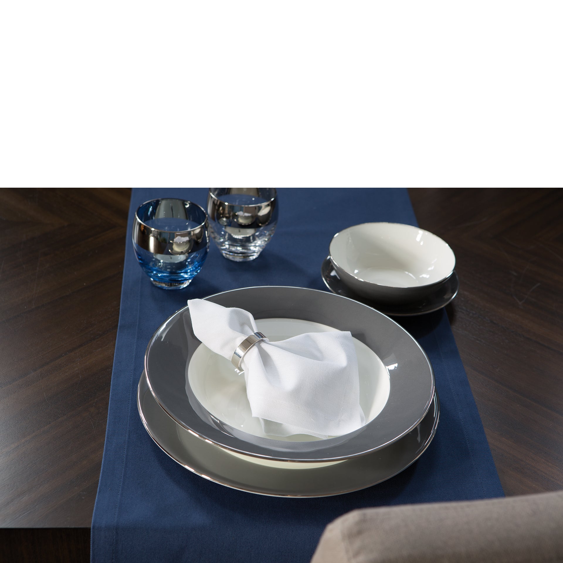 MOMENTS Platzteller grau