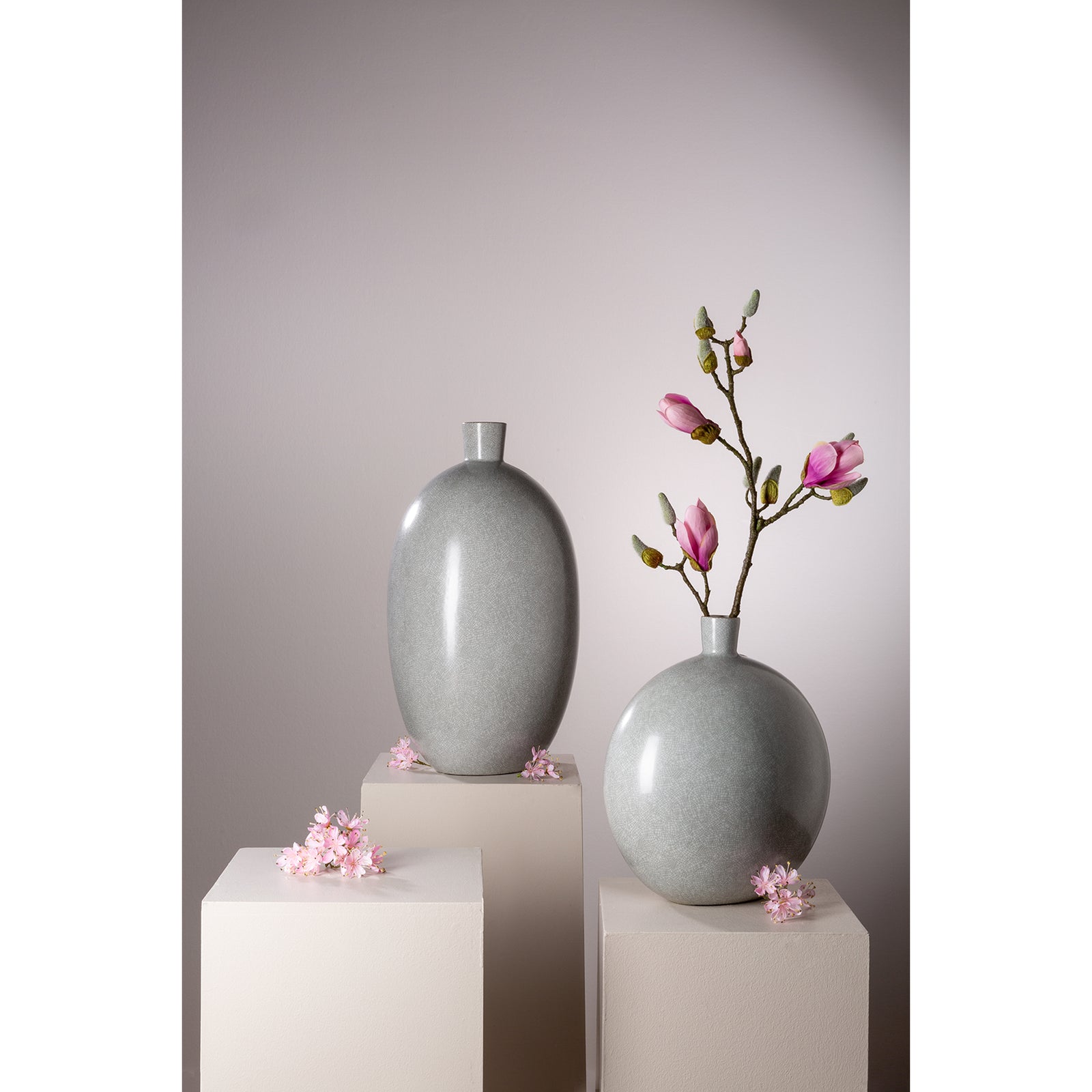 ATHINA Vase weiß