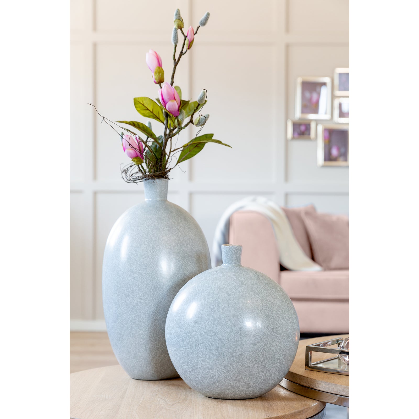 ATHINA Vase weiß