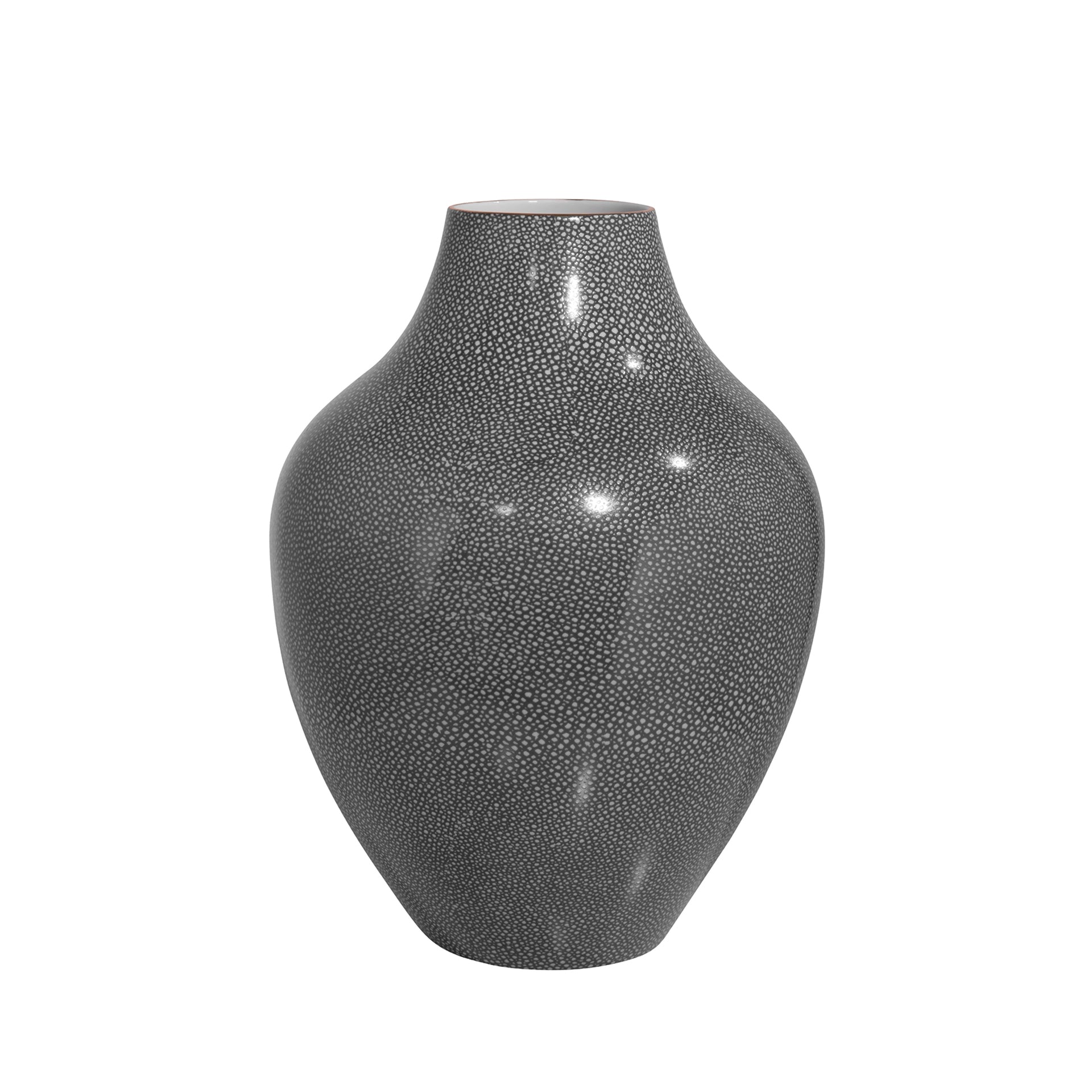 GLORIA Vase grau