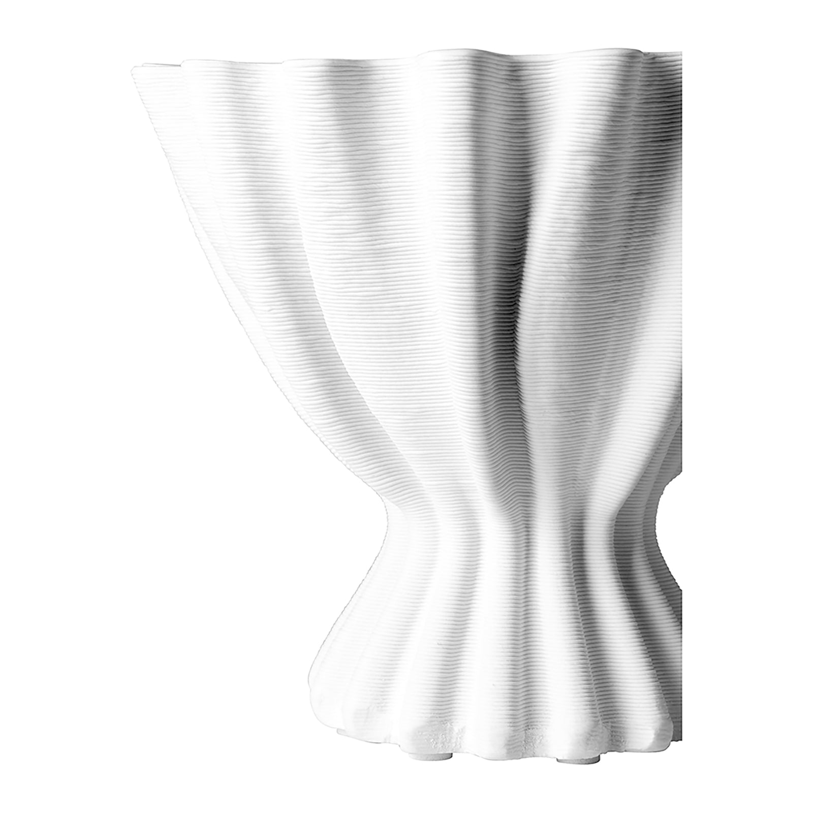 JANNE Vase off white