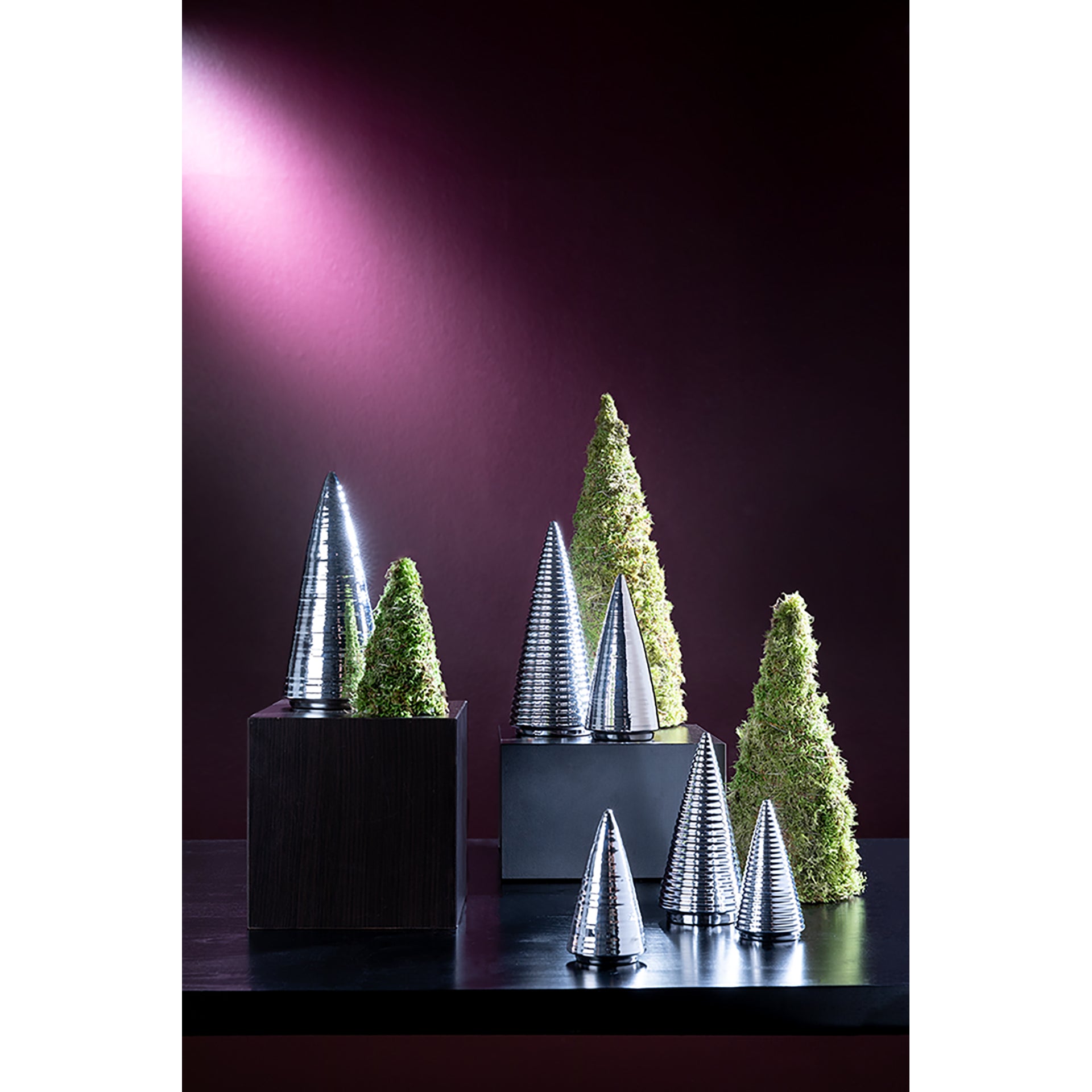 ANOUK Dekobaum silberfarben