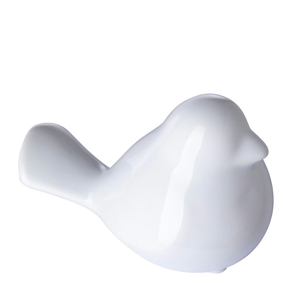 BIRDY Dekofigur Vogel weiß