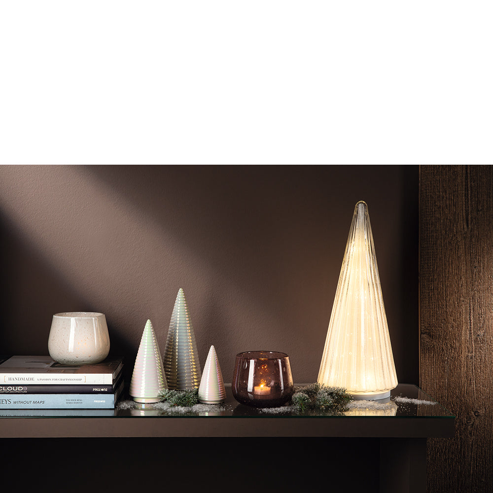 RAYA Dekobaum mit LED weiß