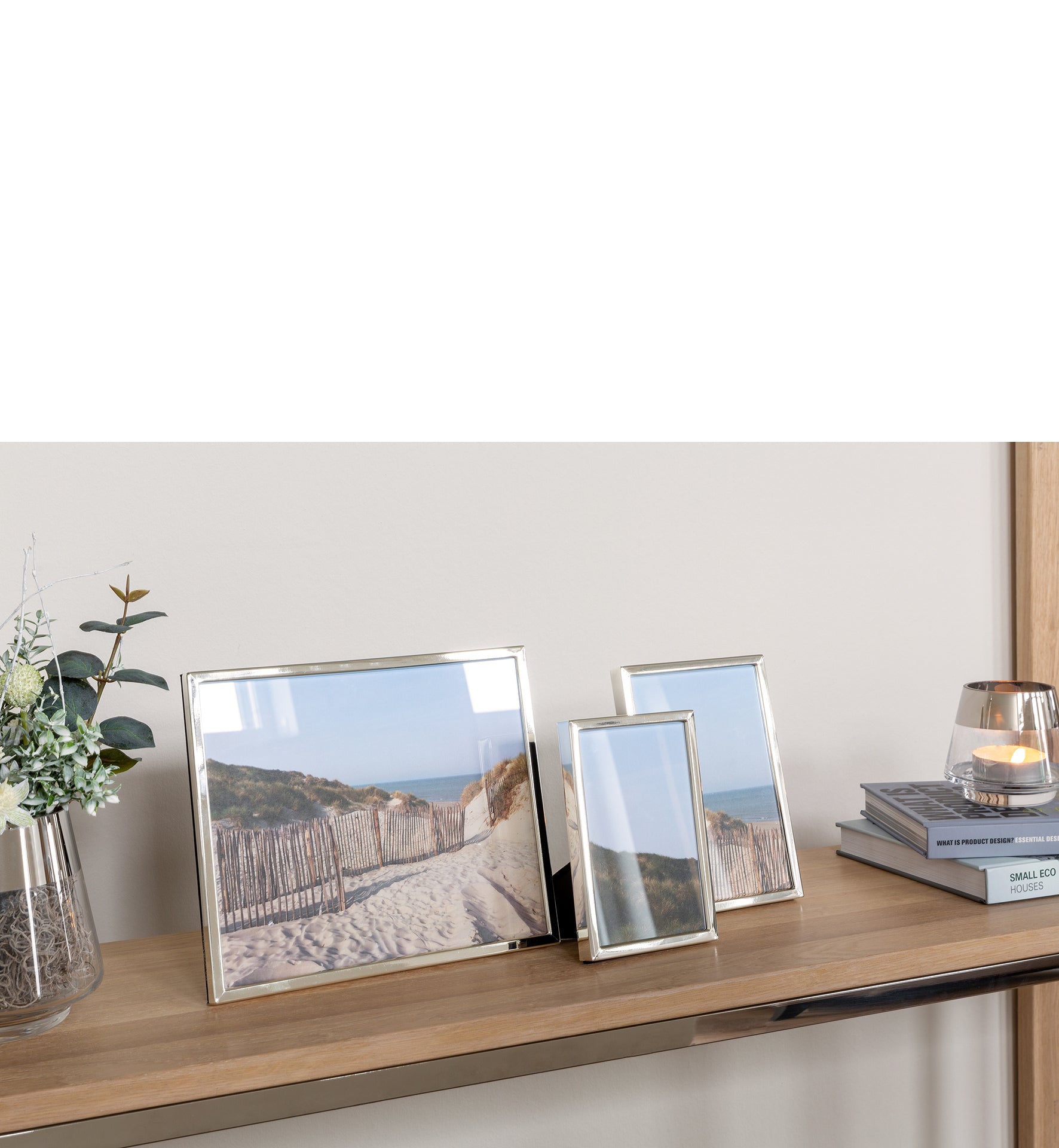 RON Bilderrahmen 20x25 cm silberfarben