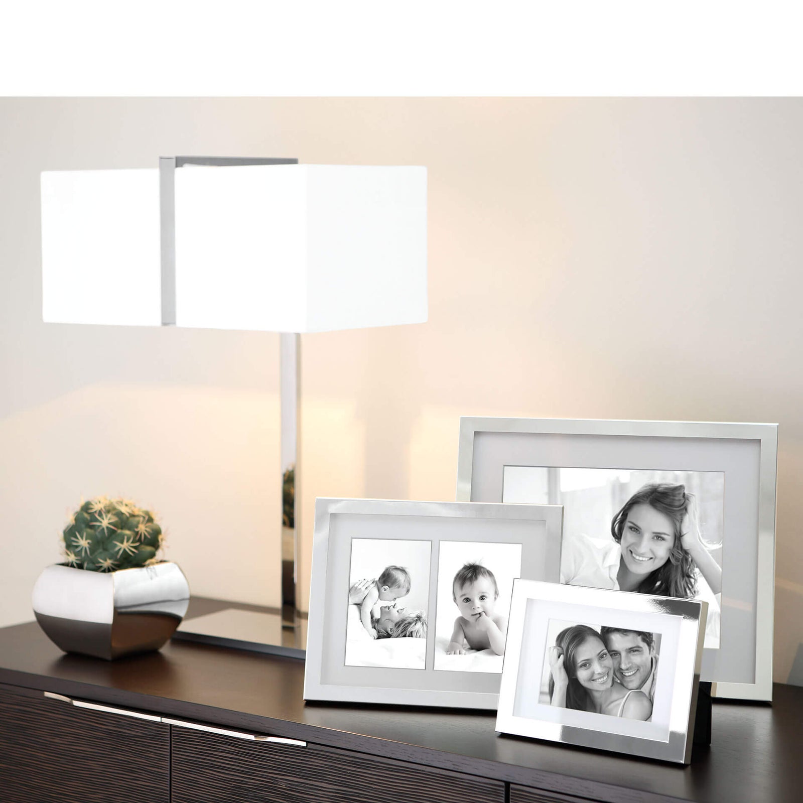 BEN Bilderrahmen 9x13 cm silberfarben