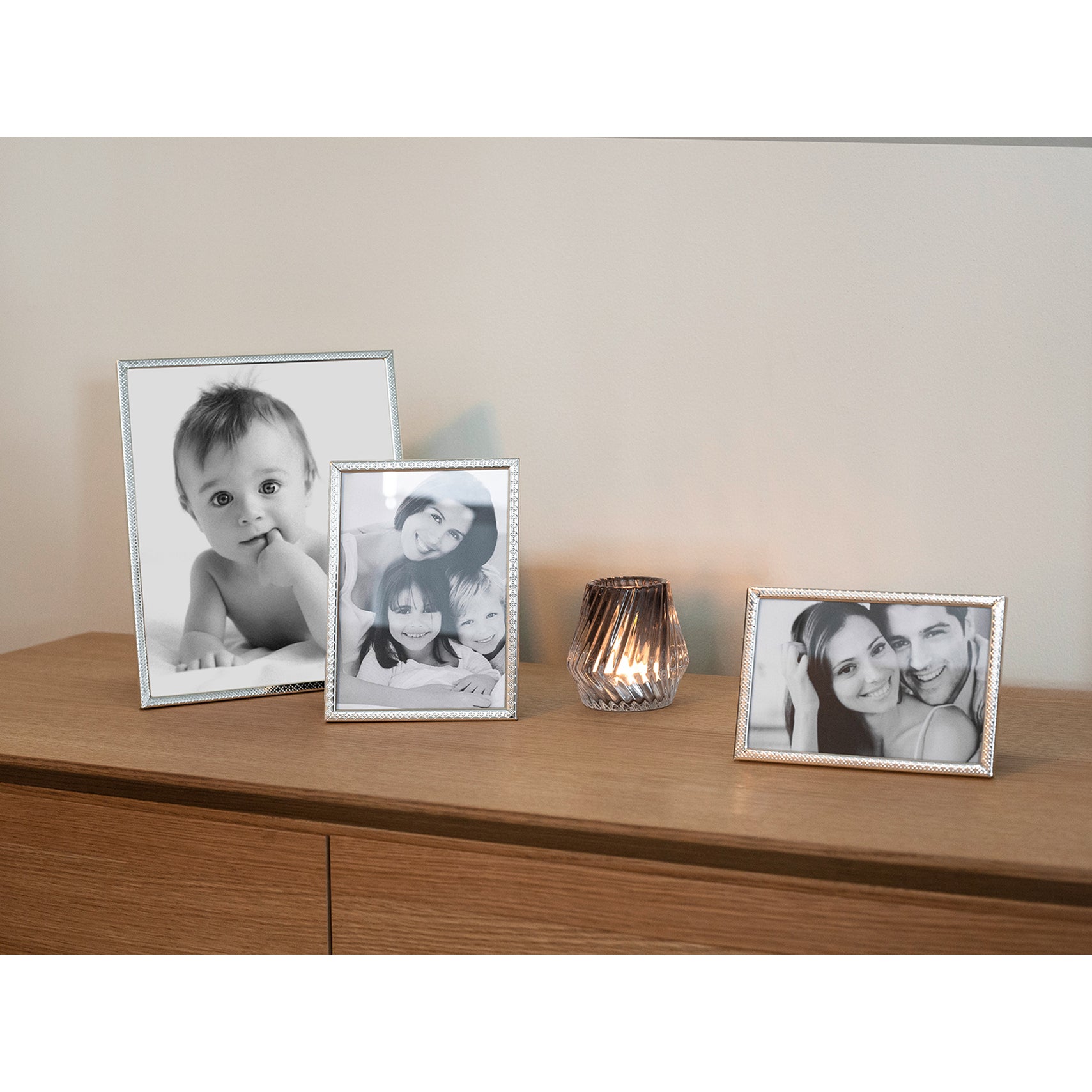 KAYLA Bilderrahmen 10x15 cm silberfarben