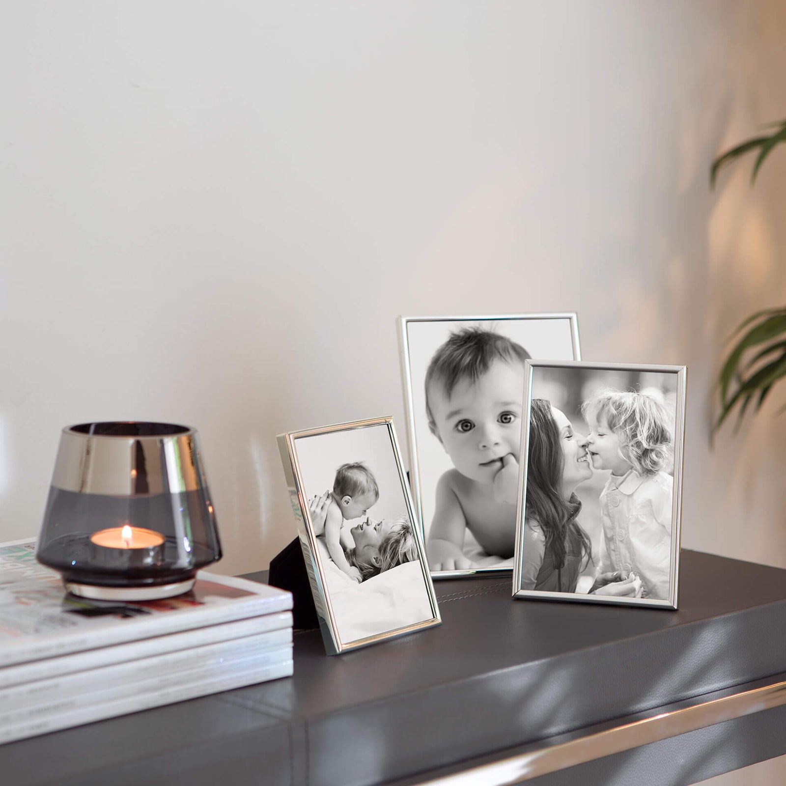 NIKO Bilderrahmen 10x15 cm silberfarben