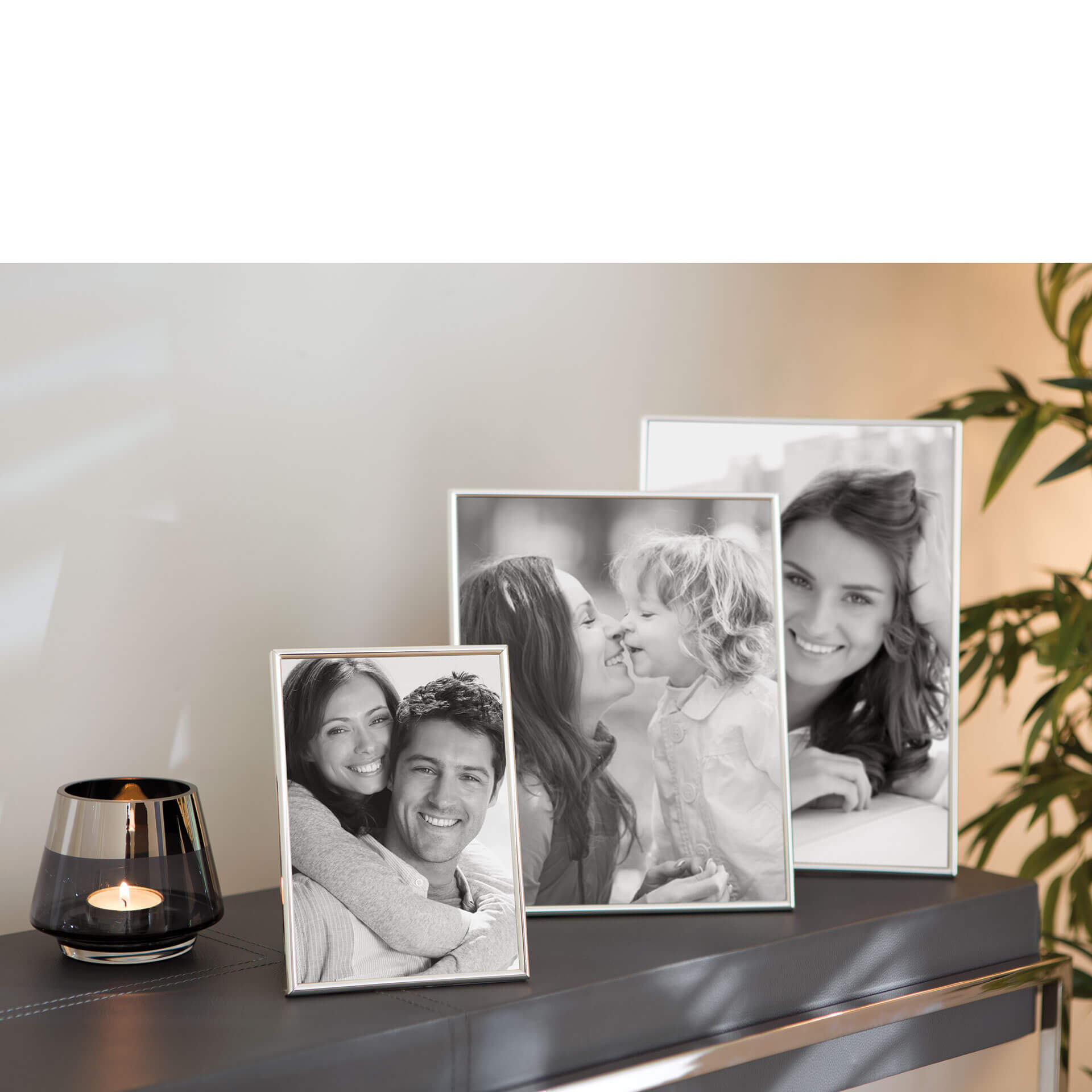 NIKO Bilderrahmen 20x25 cm silberfarben