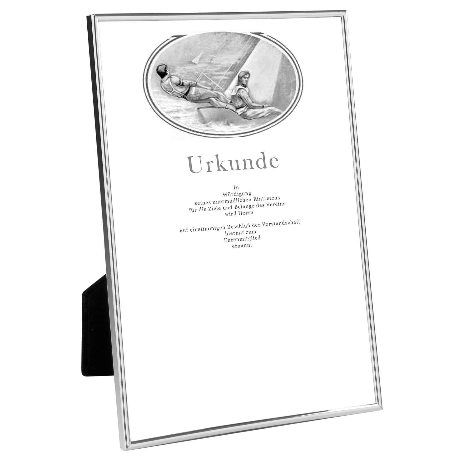 NIKO Bilderrahmen A4 21x29,7 cm silberfarben