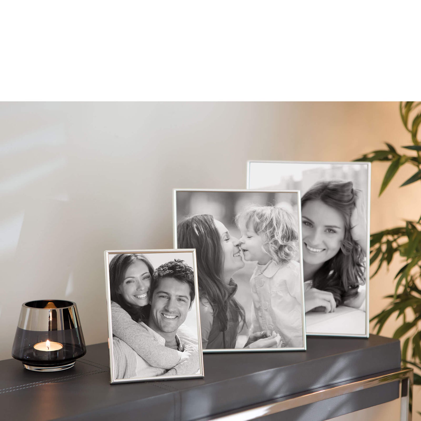 NIKO Bilderrahmen A4 21x29,7 cm silberfarben