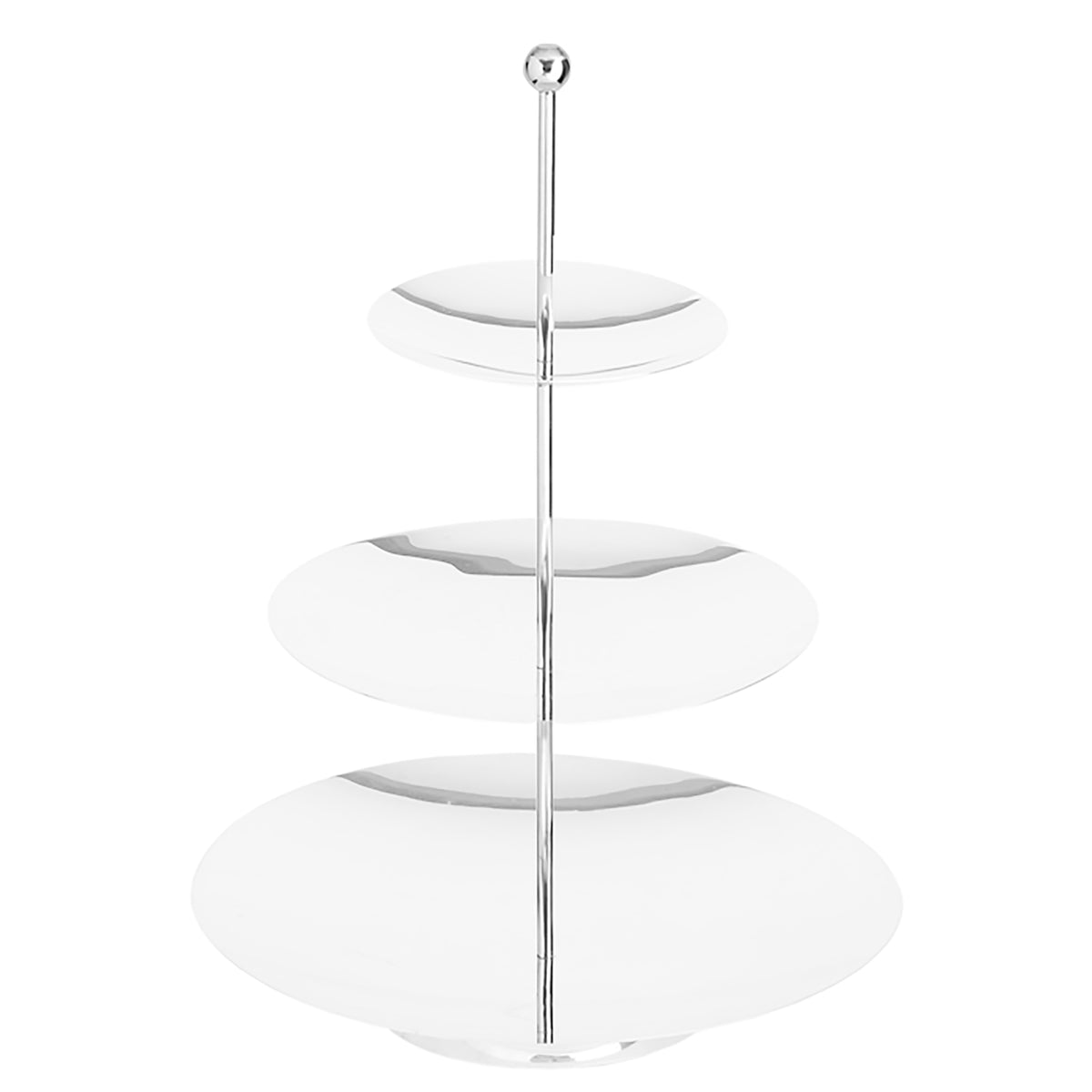 ETAGERE Stangen silber