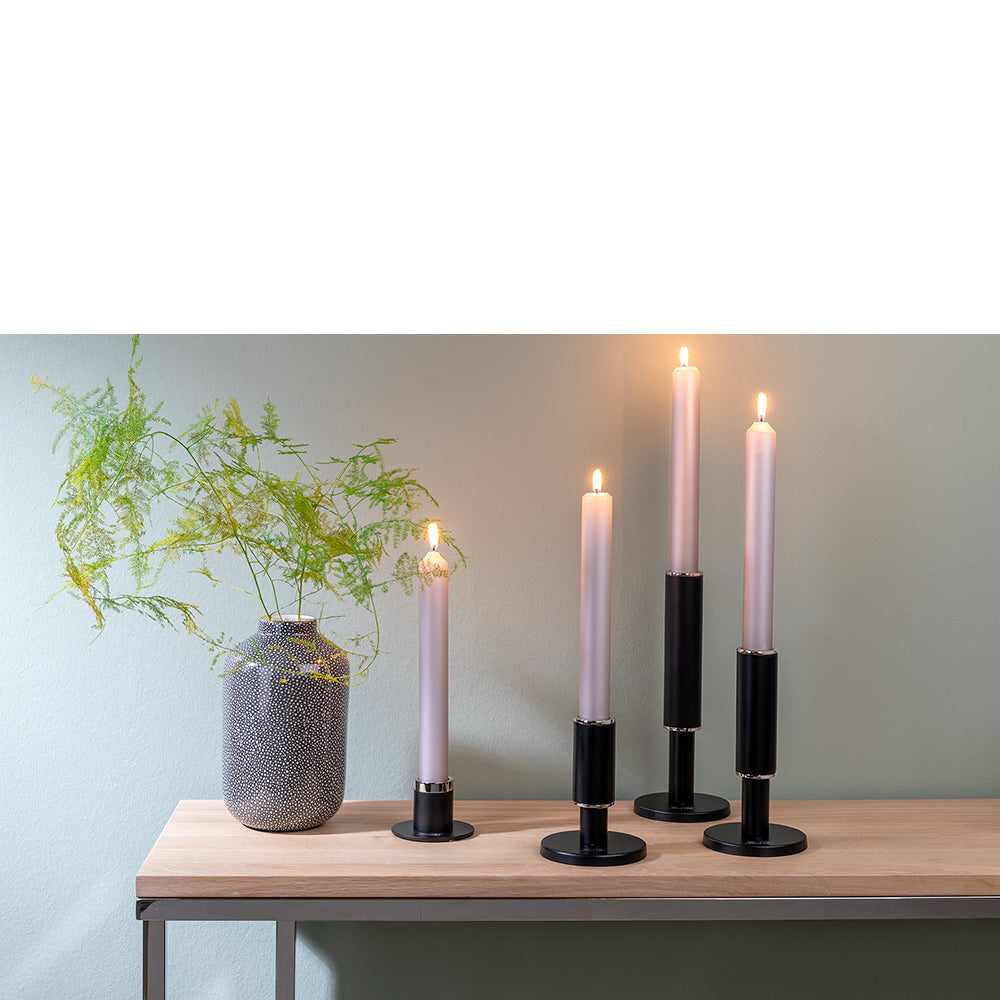 RITMO Leuchter silberfarben