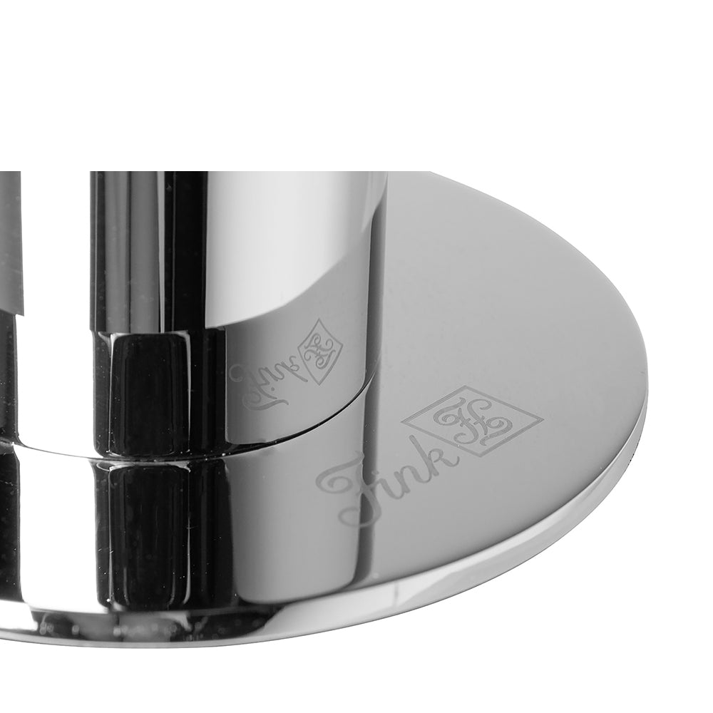 ENNO Leuchter silberfarben