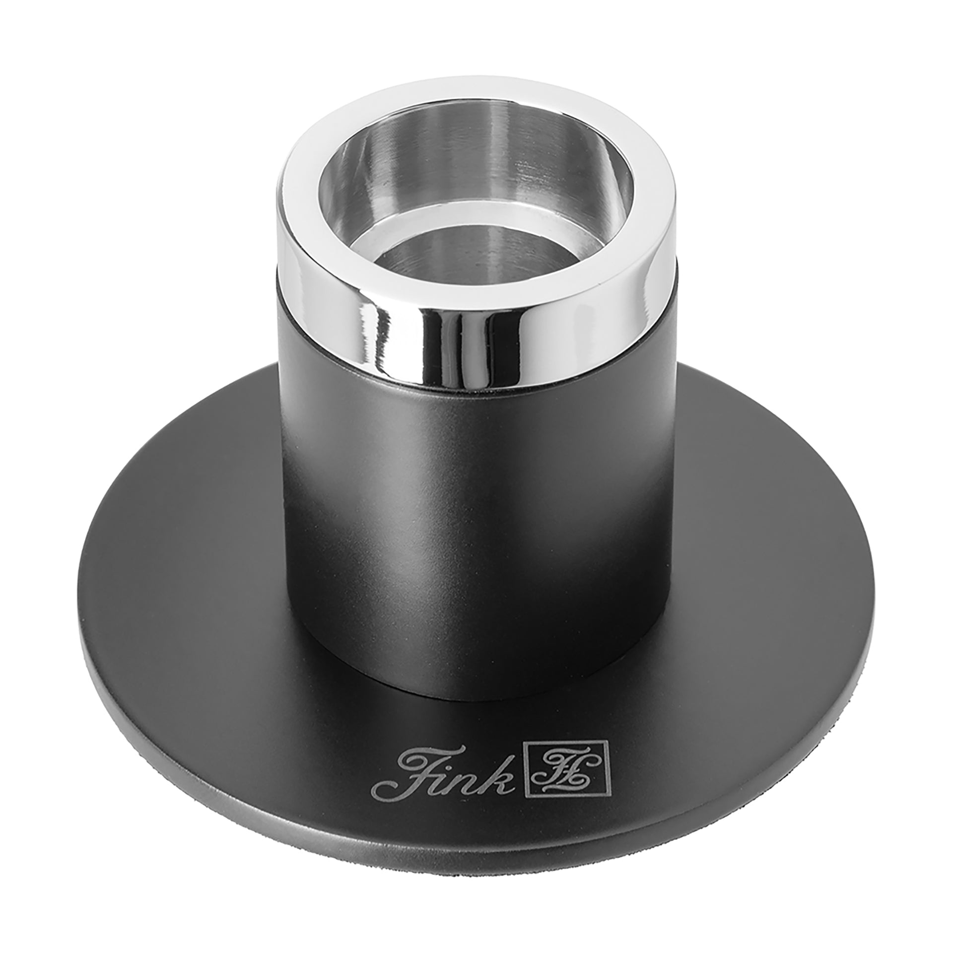 ENNO Leuchter silberfarben