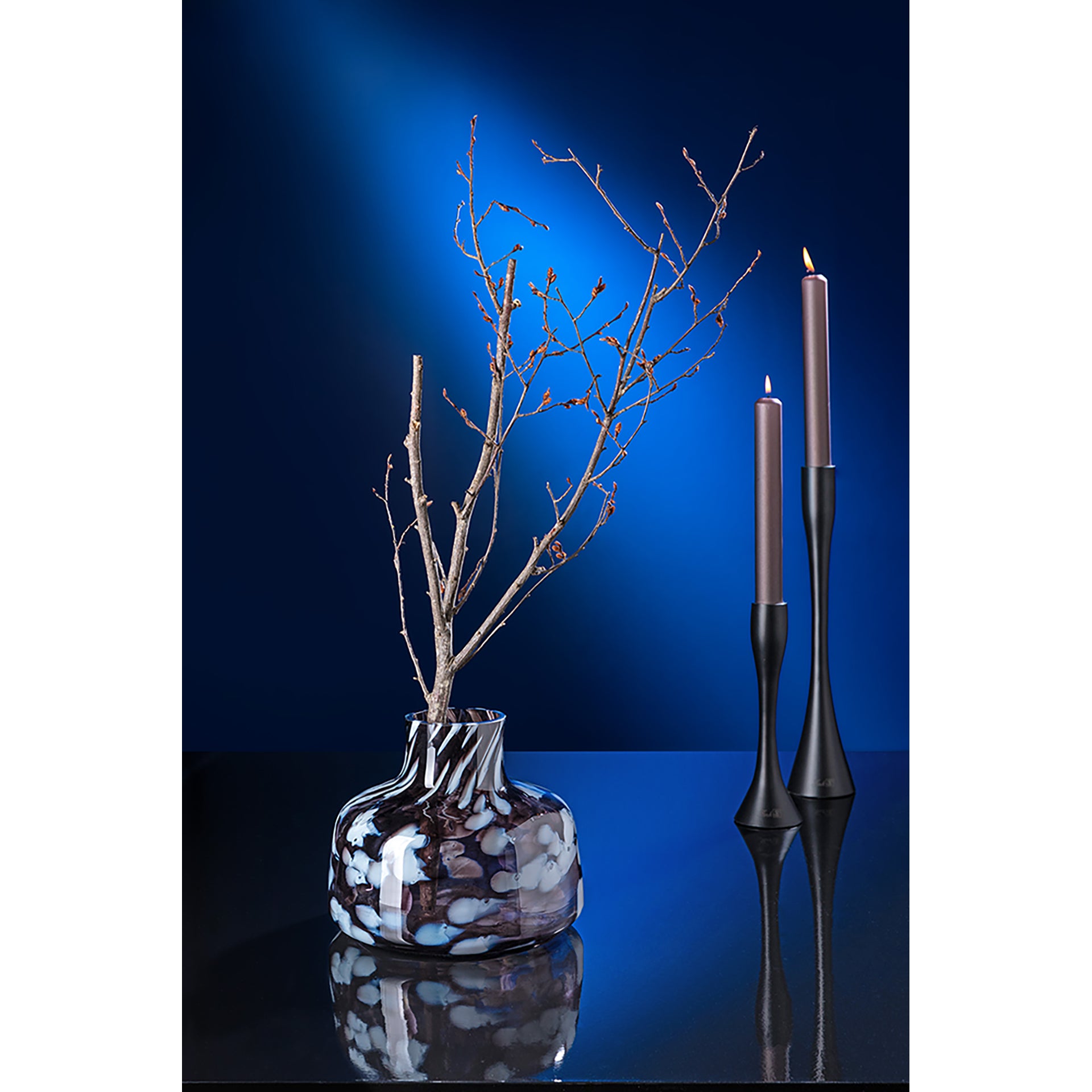 LADY Leuchter schwarz