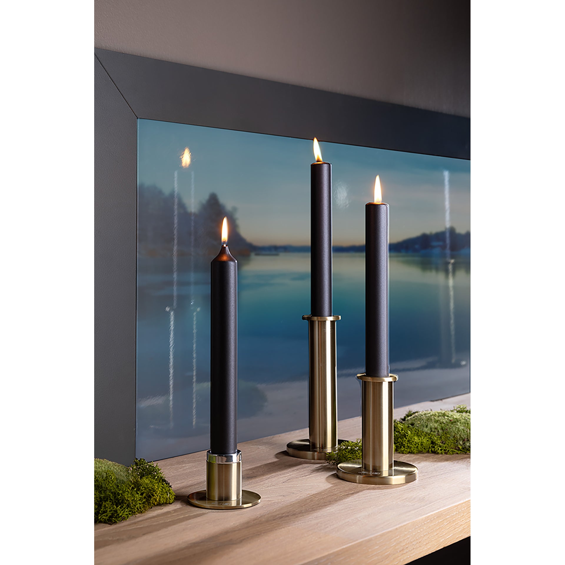 ENNO Leuchter goldfarben