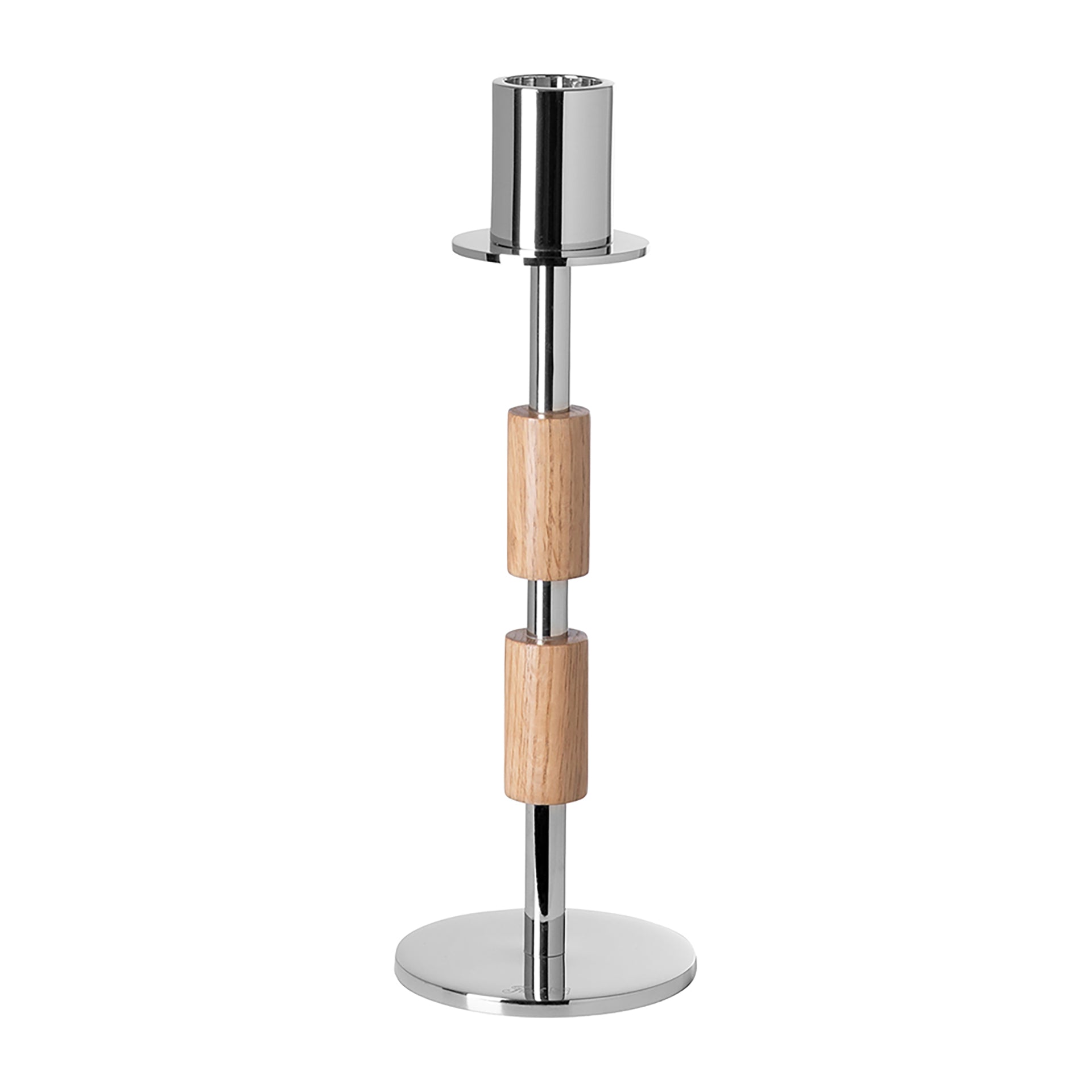 PORTERO Leuchter silberfarben