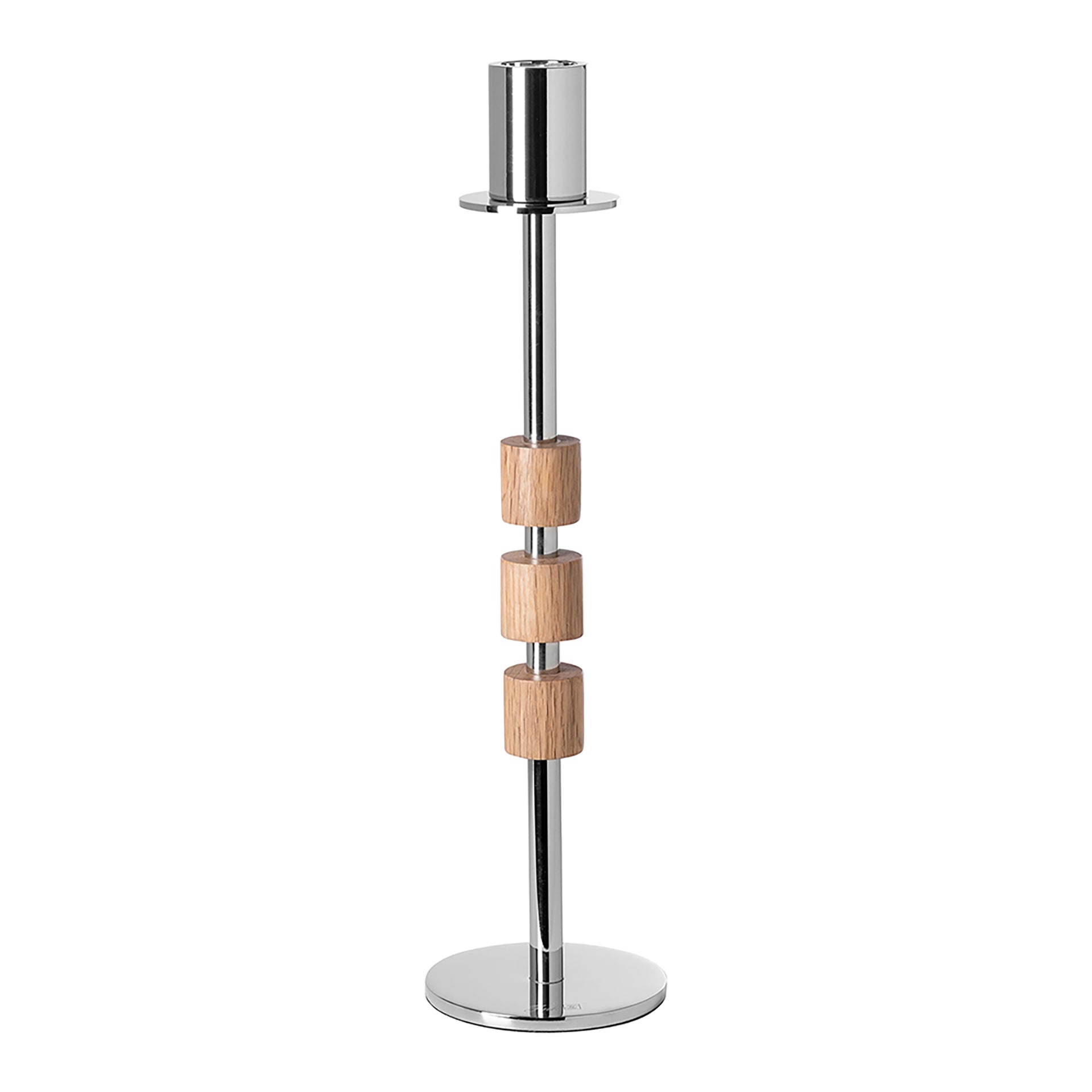 PORTERO Leuchter silberfarben