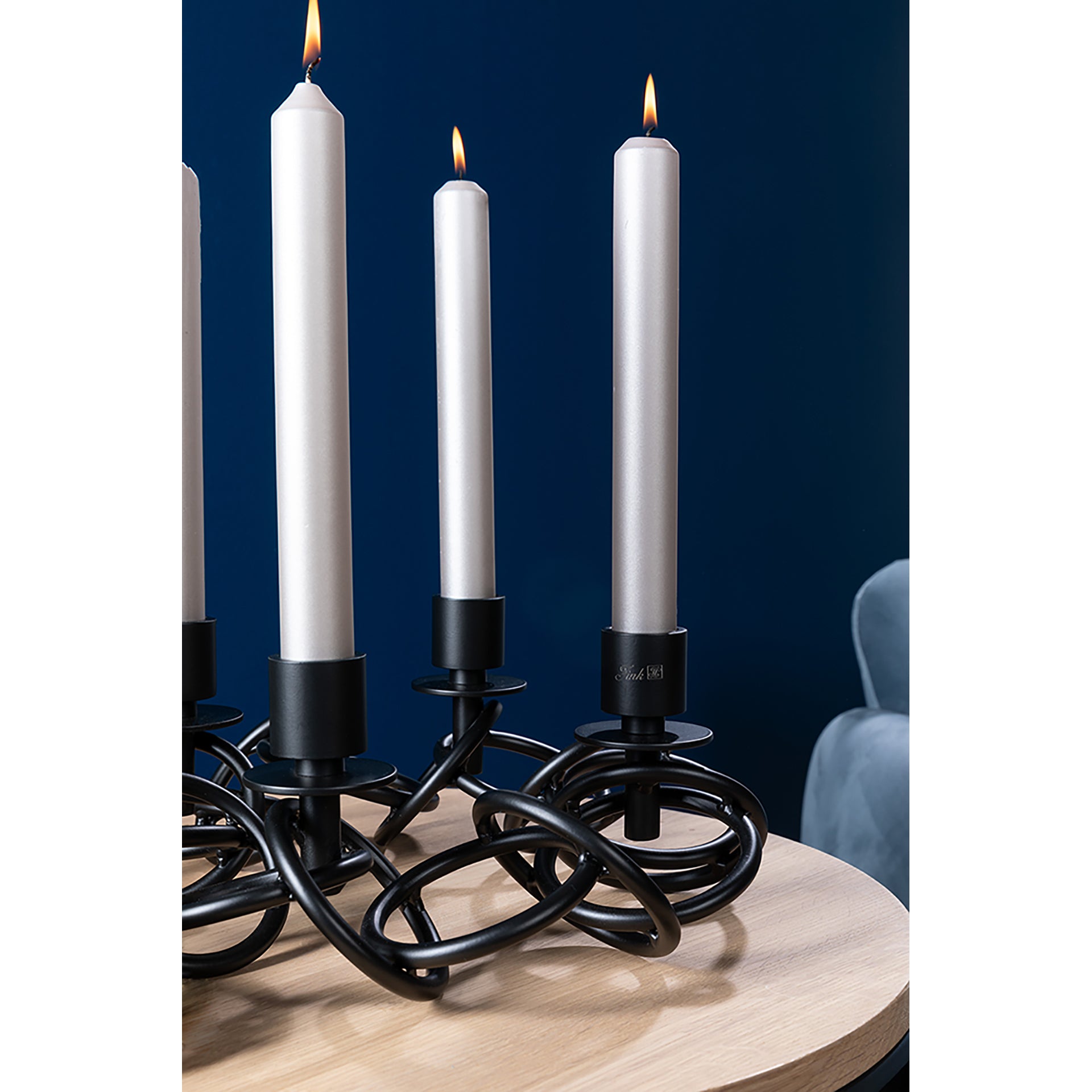SONETTE Leuchter, 4-flammig schwarz