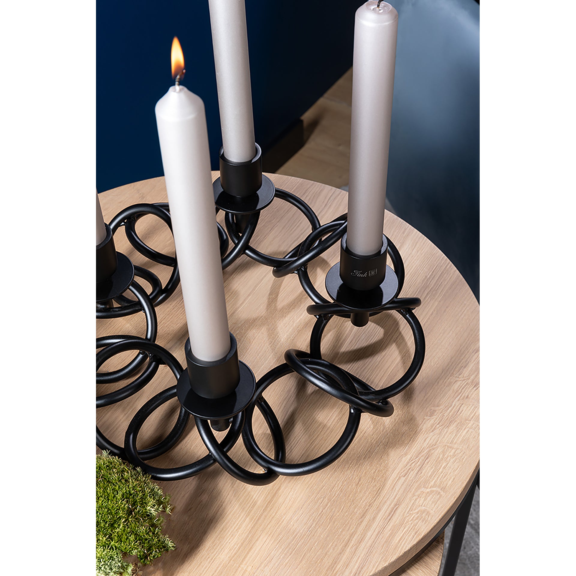 SONETTE Leuchter, 4-flammig schwarz