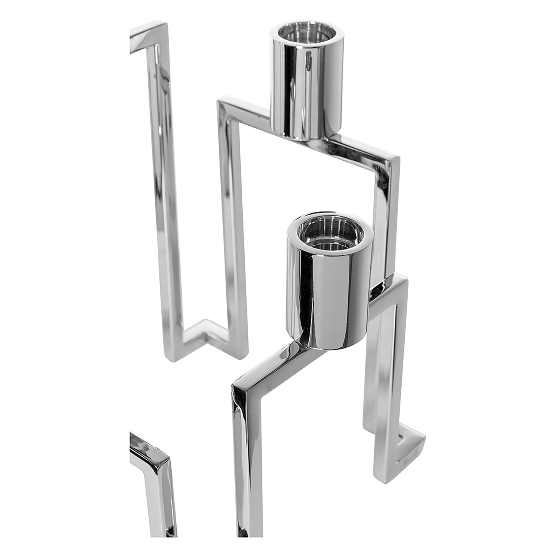 GRANT Leuchter, 4-flammig silberfarben